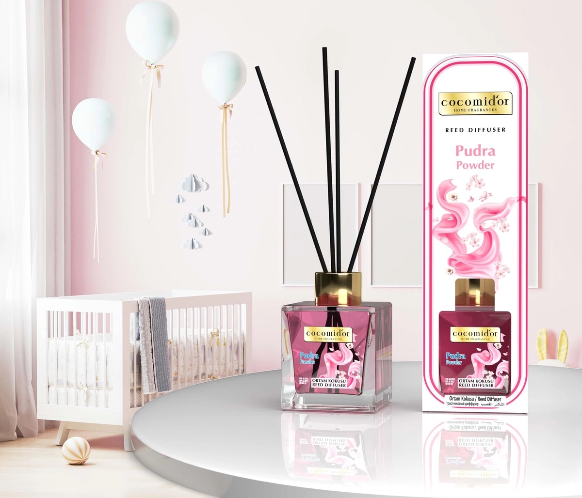 Çubuklu Oda Parfümü Pudra Powder 200ml