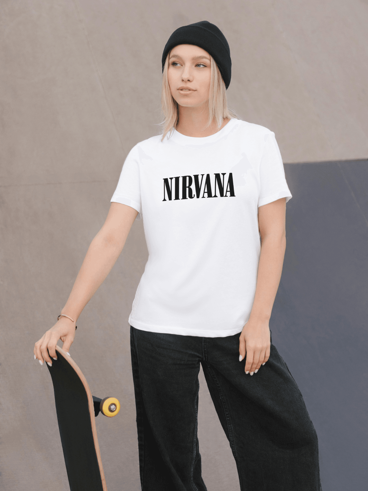Nirvana baskılı tshirt byanatoli