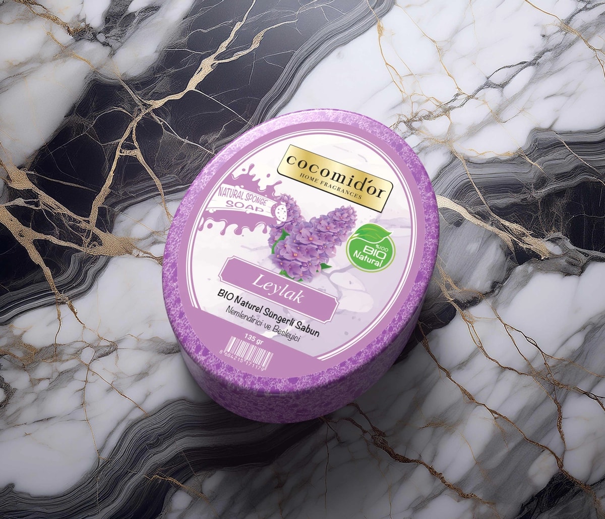 Süngerli Sabun Leylak 