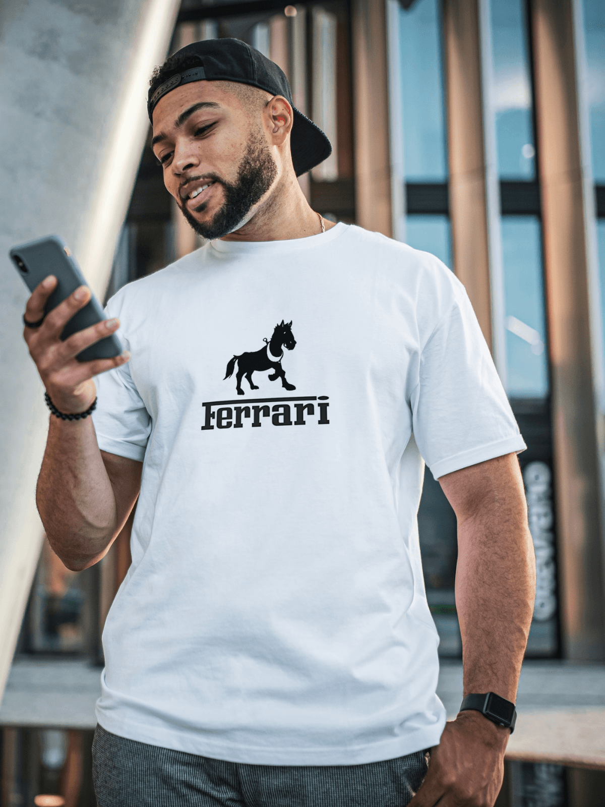 Ferrari Baskılı tshirt byanatoli