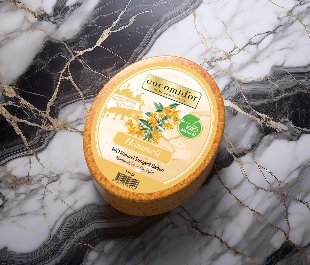 Süngerli Sabun Hanımeli 