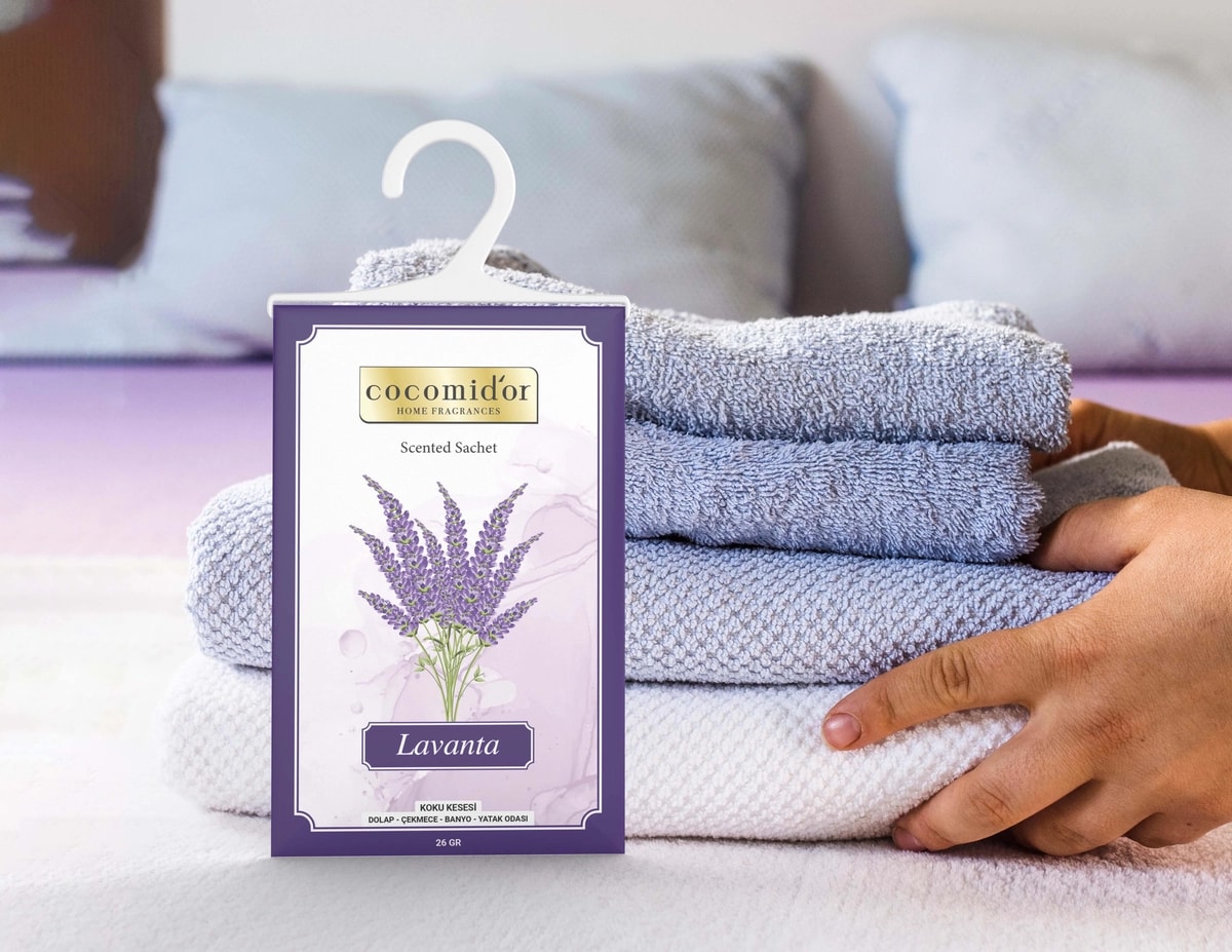Dolap Kokusu Askılı Lavanta Lavender