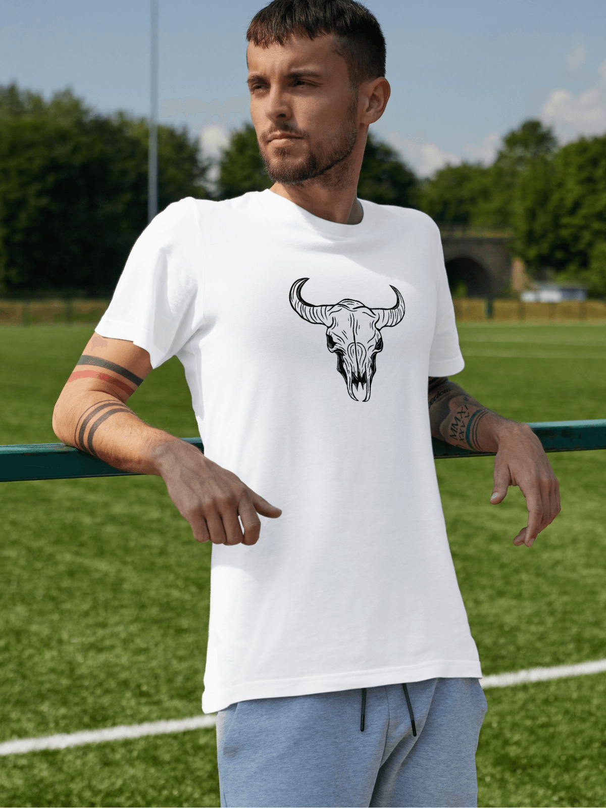 American Bull baskılı tshirt byanatoli