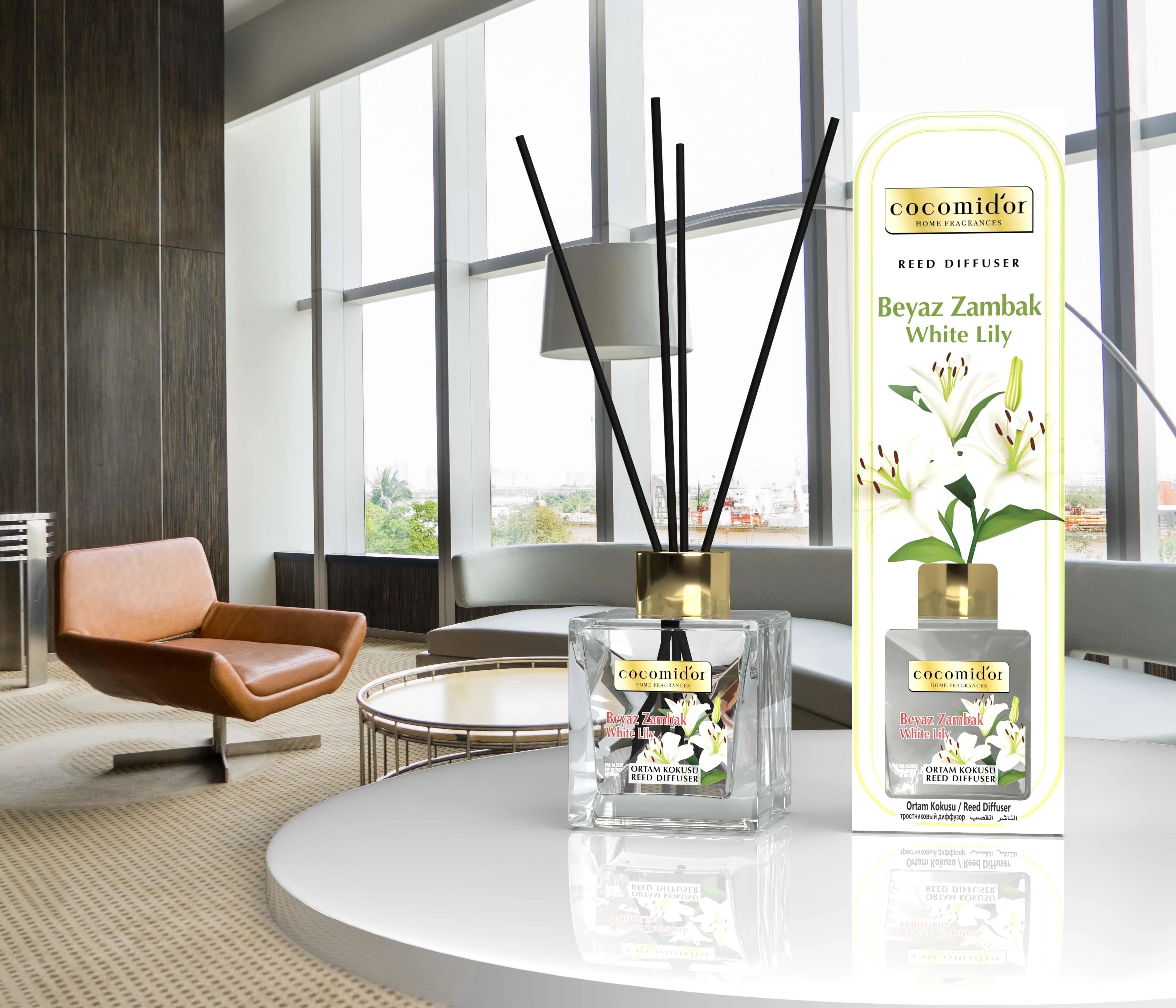 Çubuklu Oda Parfümü Beyaz Zambak 200 ml