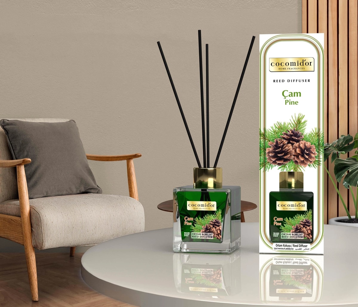 Çubuklu Oda Parfümü Çam Pine 200ml