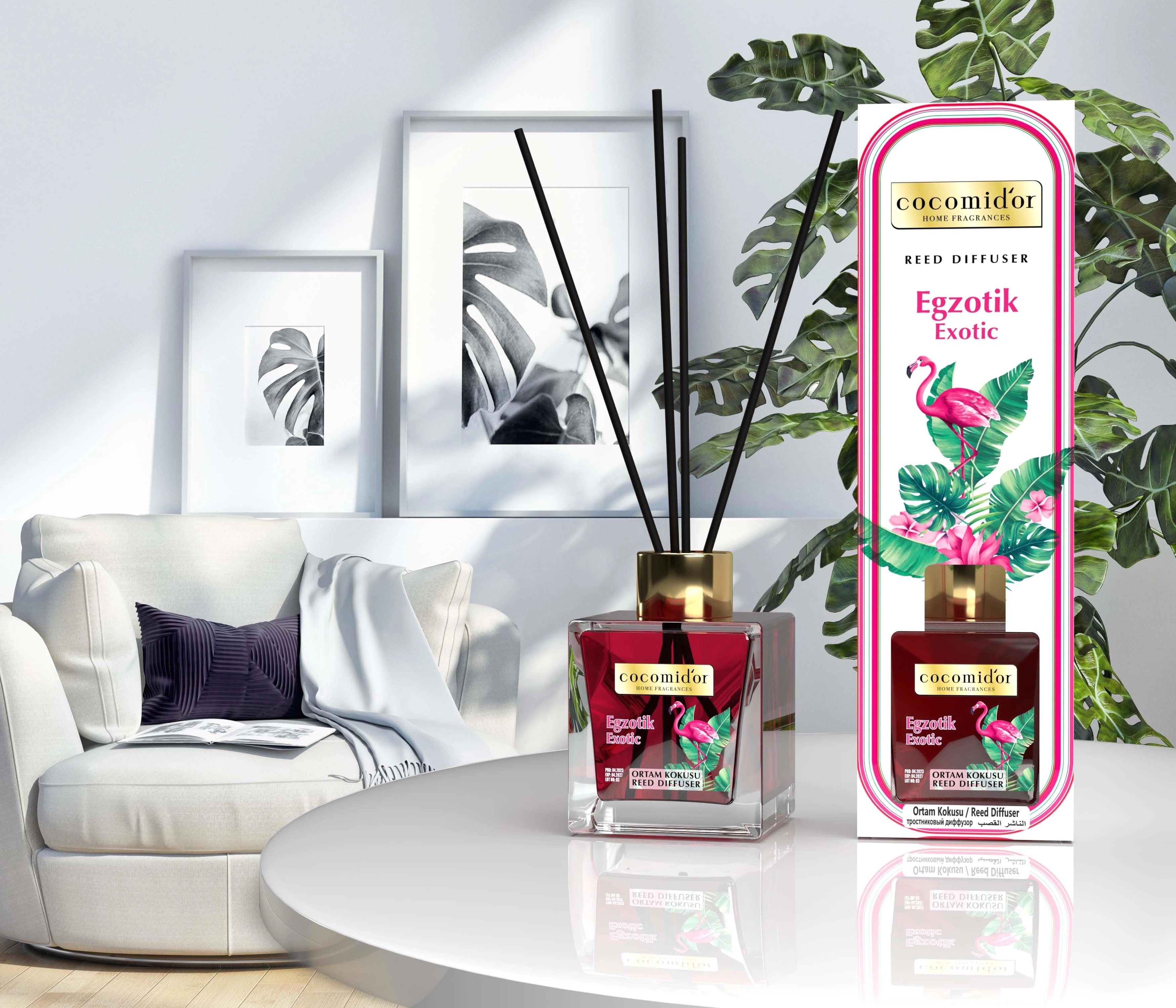 Çubuklu Oda Parfümü Ekzotik 200ml 