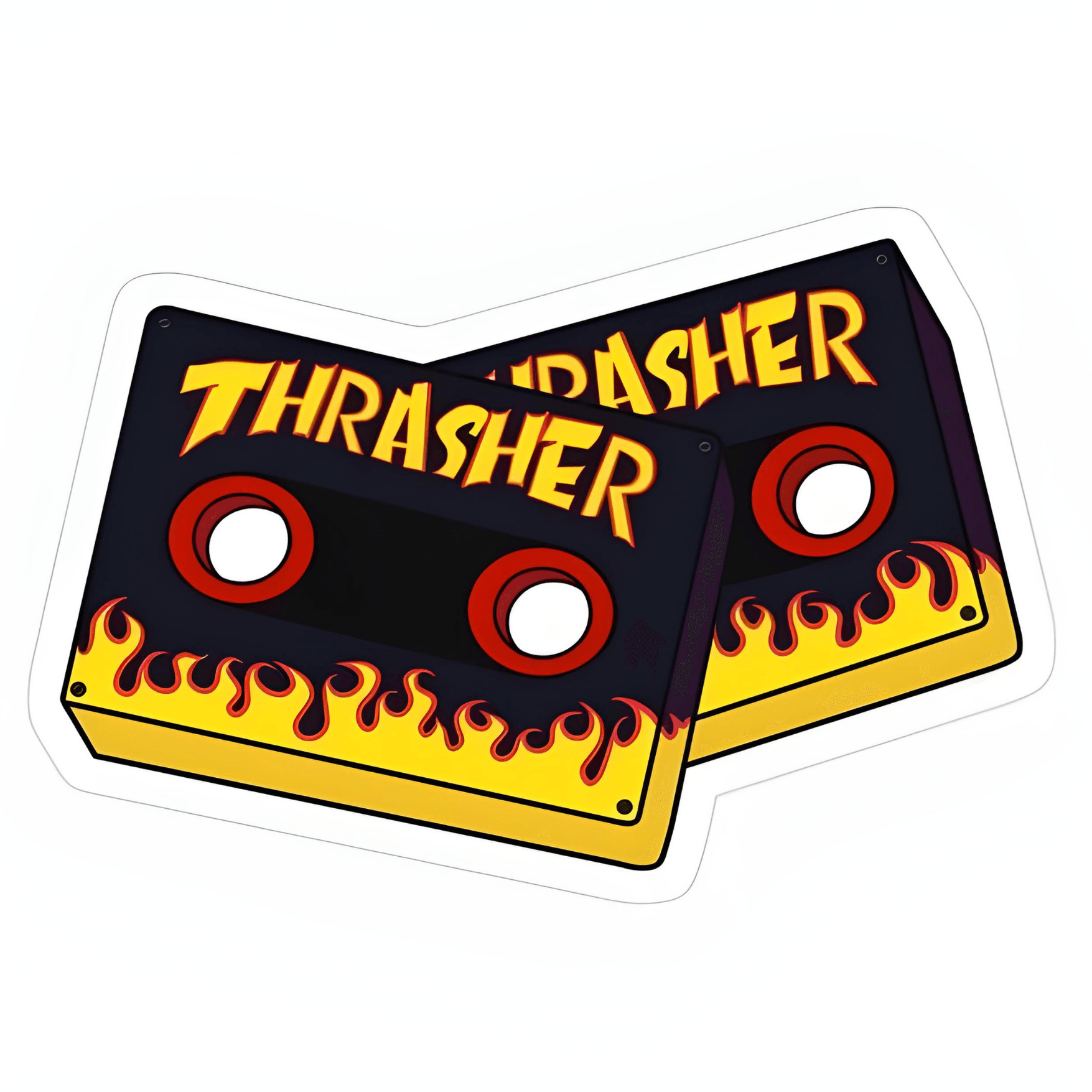 Treasher sticker 6cm