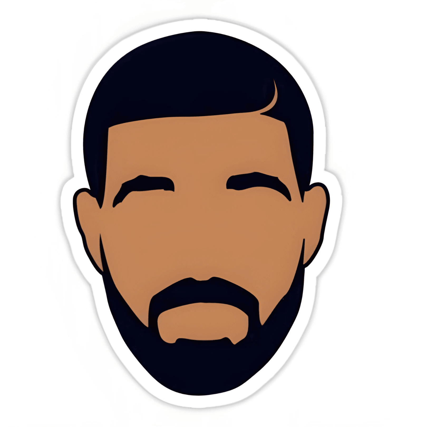 Drake sticker 6cm