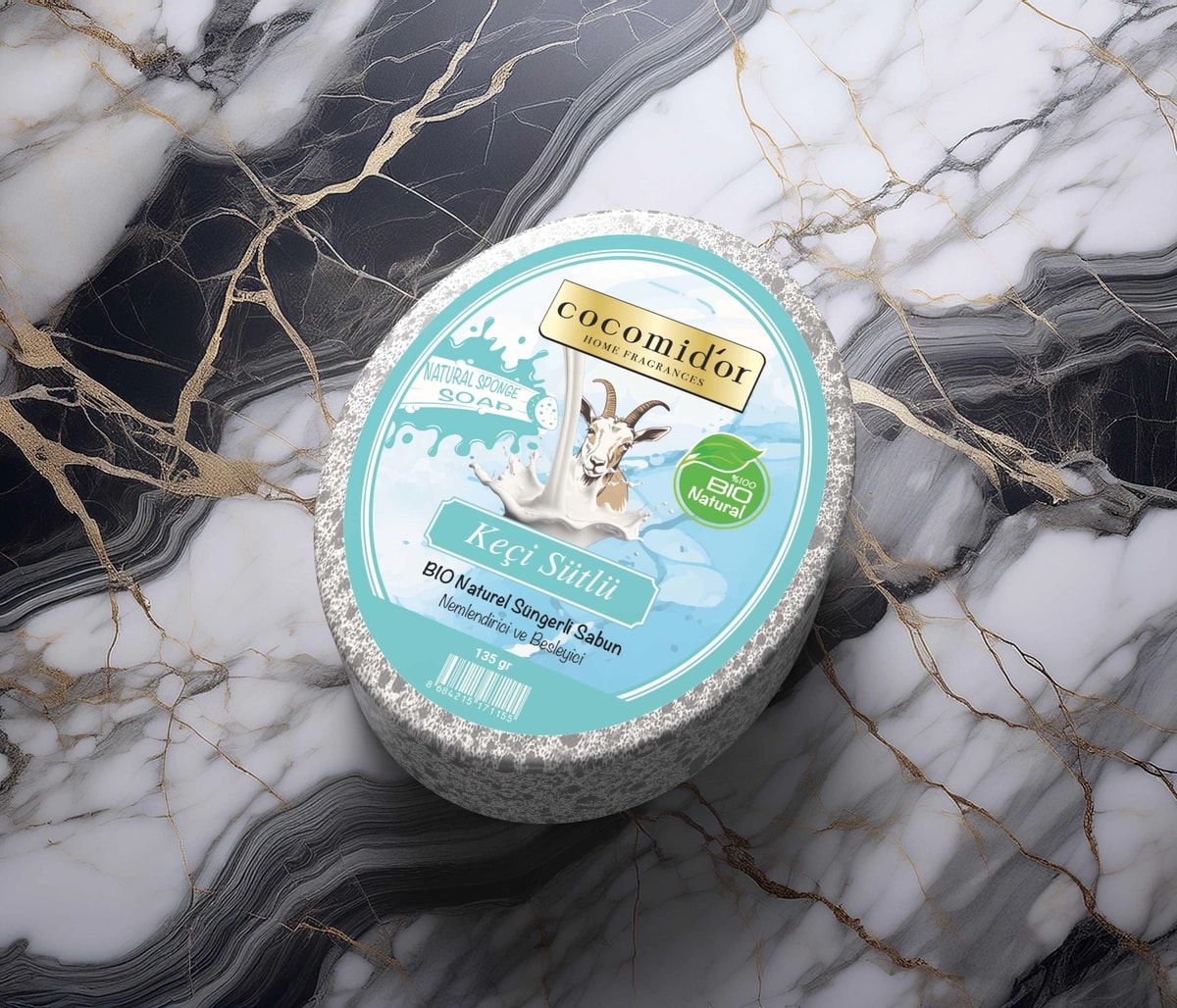 Süngerli Sabun Eşek Sütlü