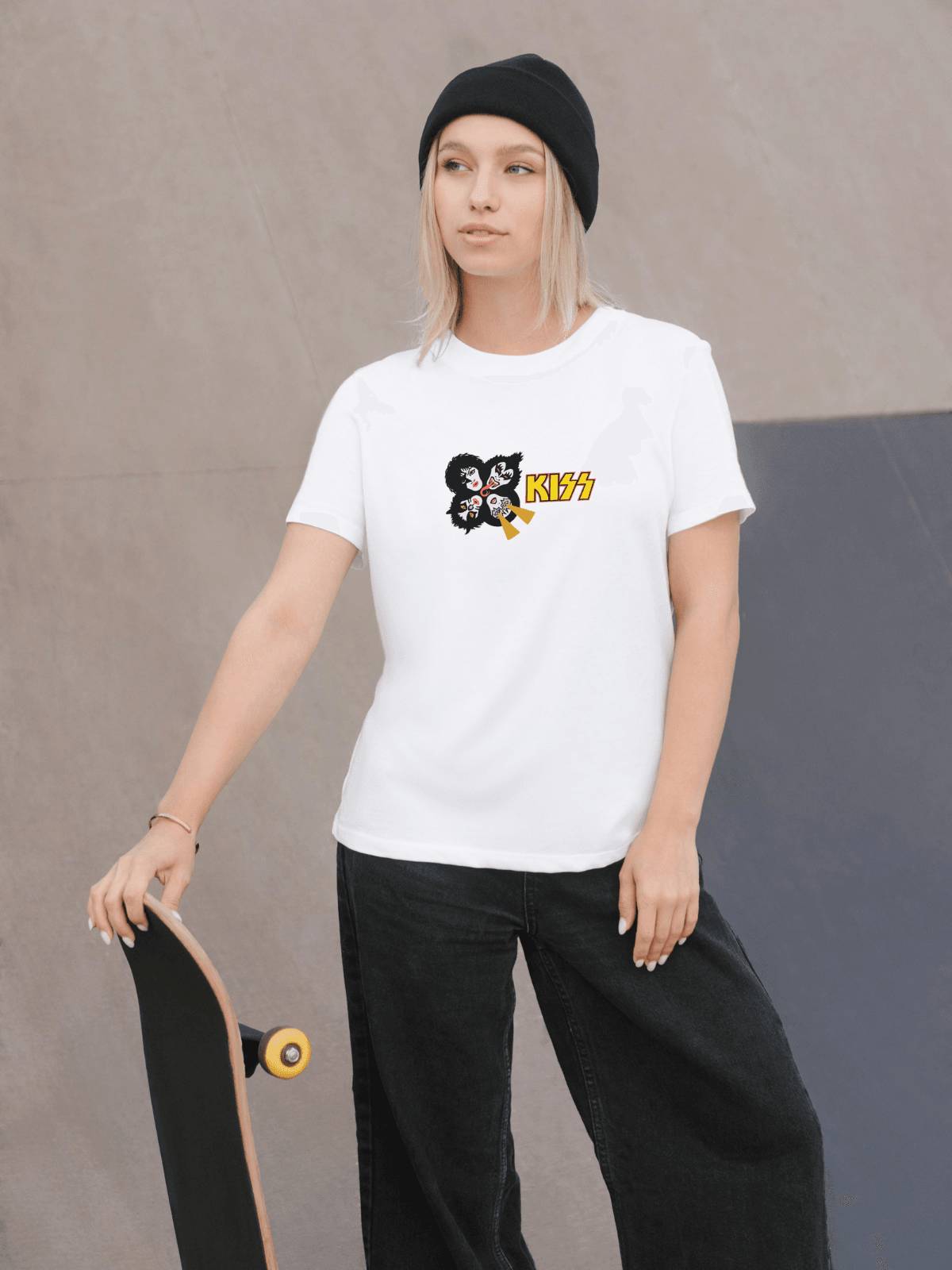 Kıss baskılı tshirt byanatoli