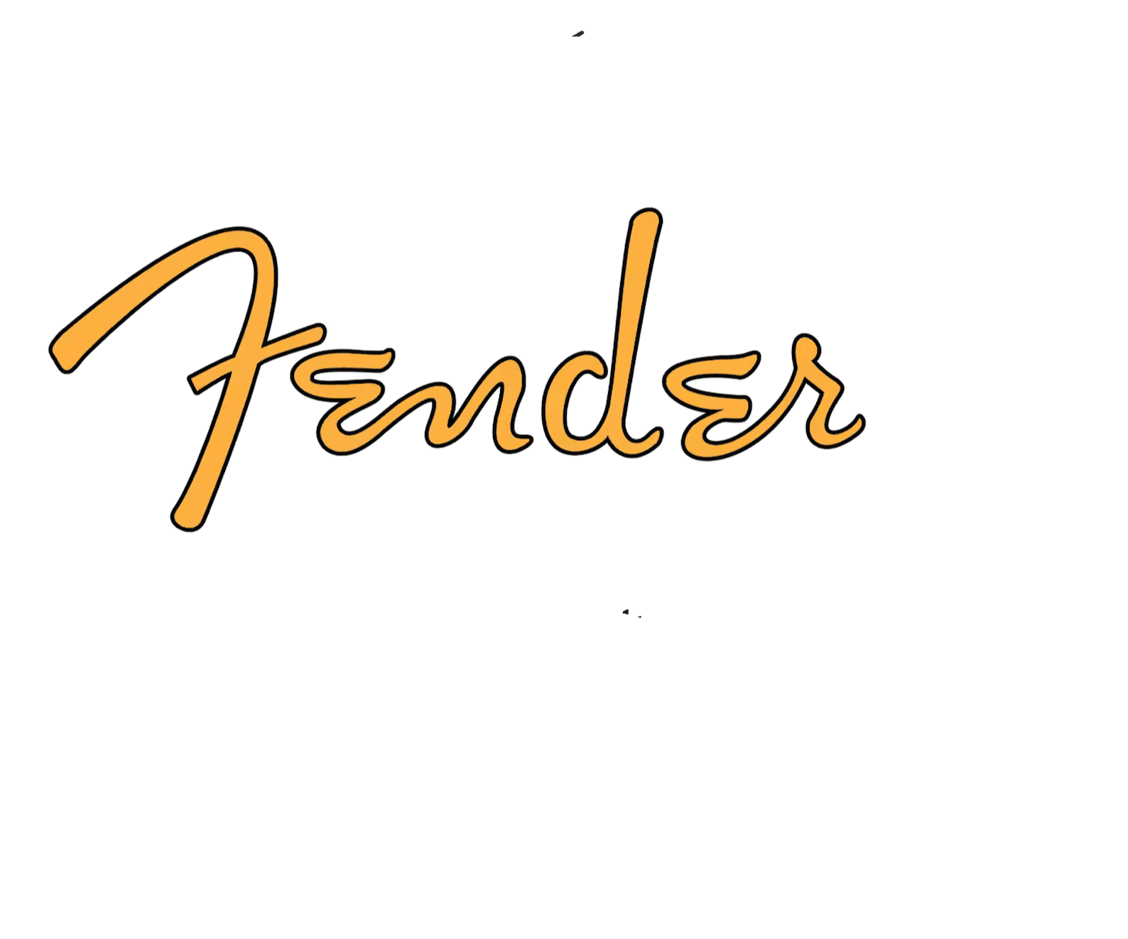 Fender sticker 6 cm sap ve gövde kısmı için
