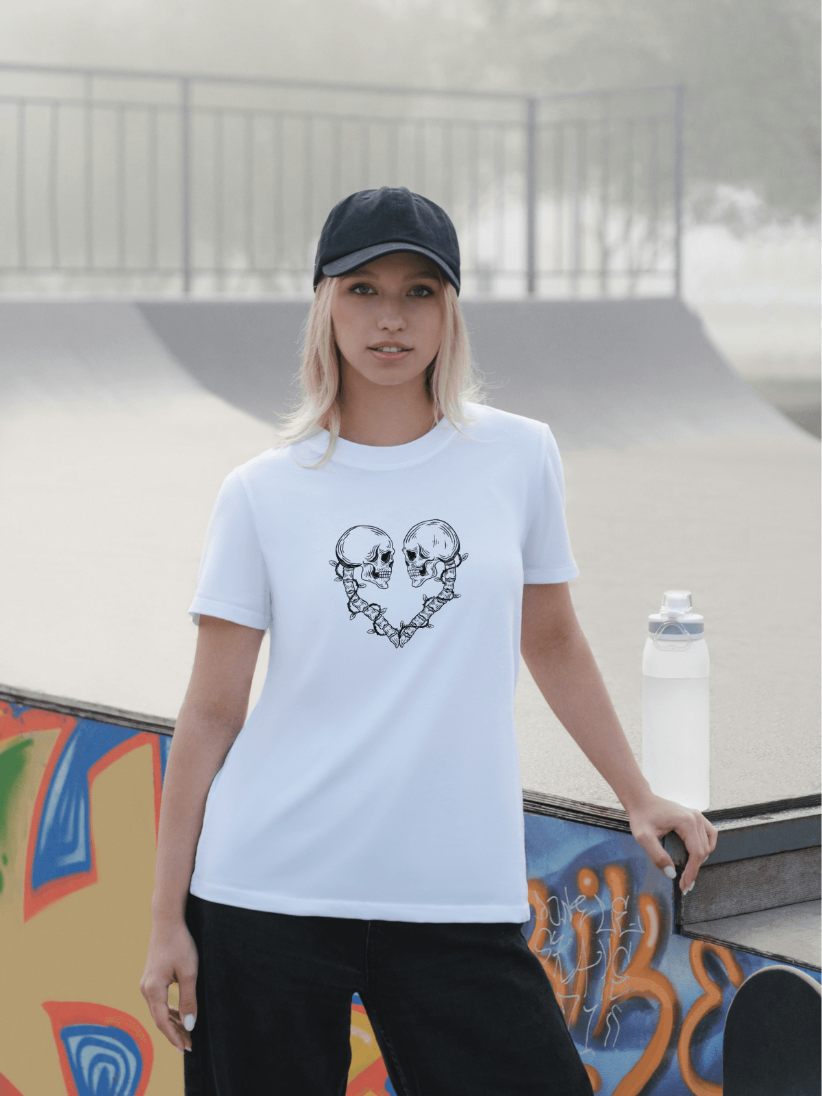 Infinity Love baskılı tshirt byanatoli