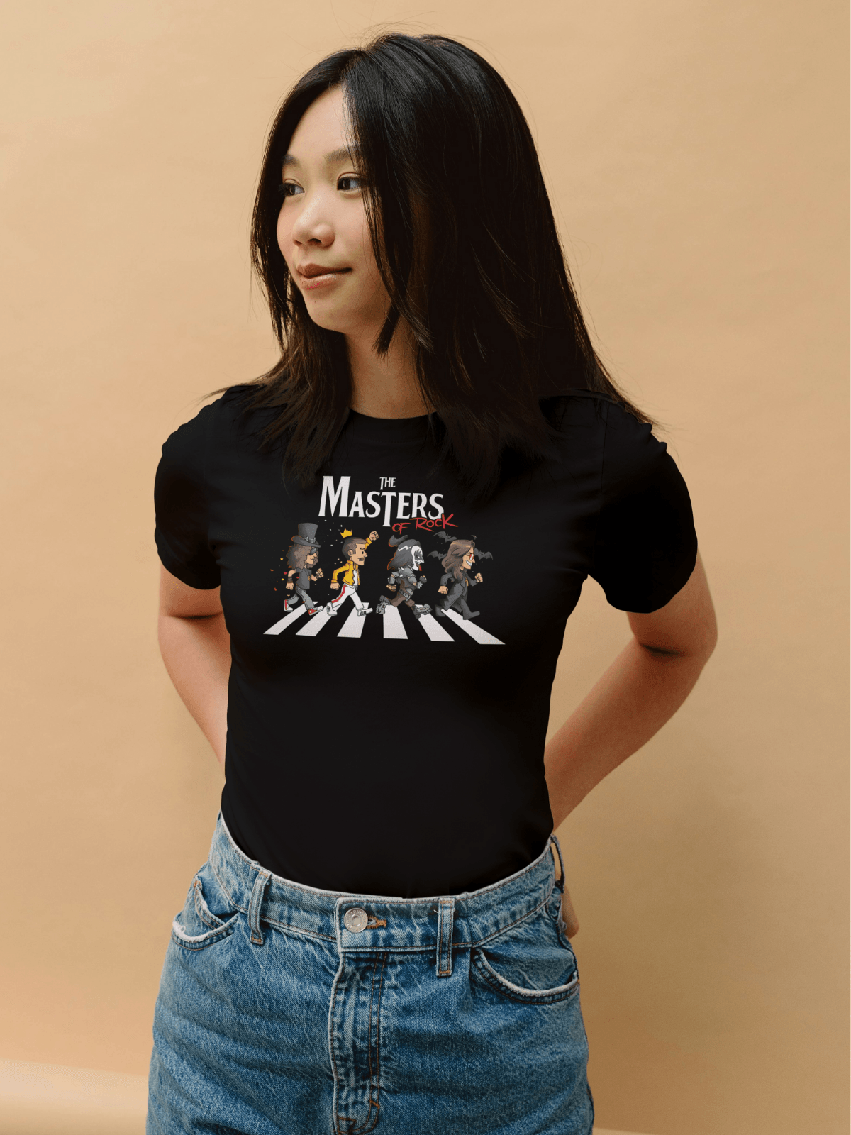 The Masters of Rock baskılı byanatoli tshirt 