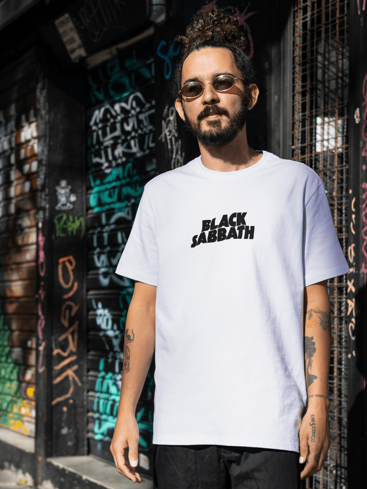 Black Sabbath baskılı tshirt byanatoli