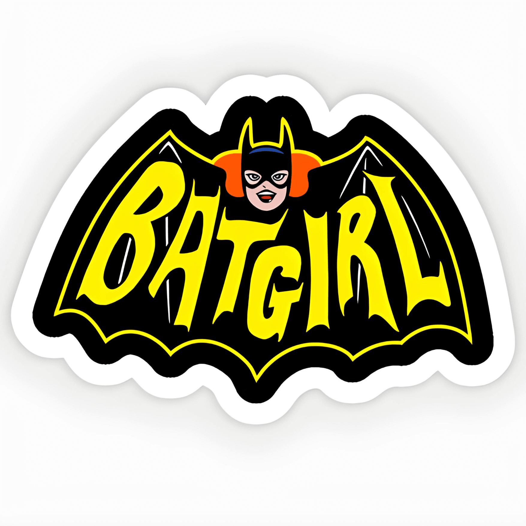 Batgirl sticker 6cm