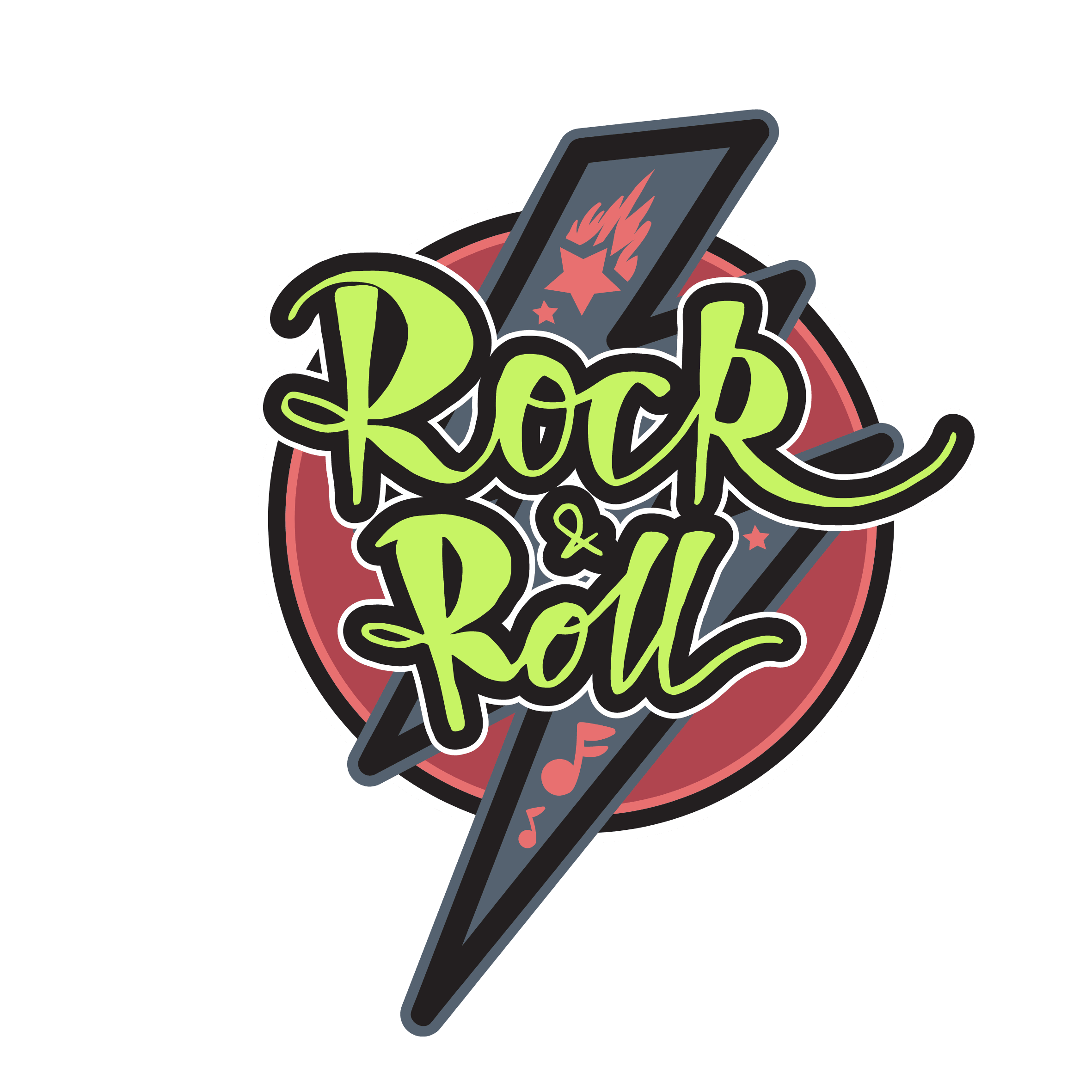 Rock and Roll thunder şeffaf 6cm