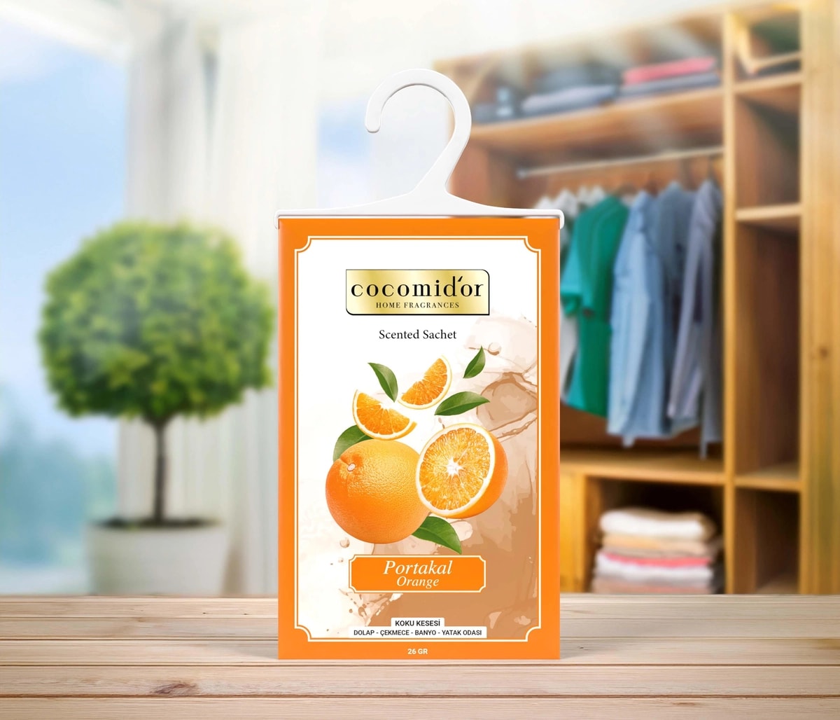 Askılı Dolap Kokusu Portakal Orange