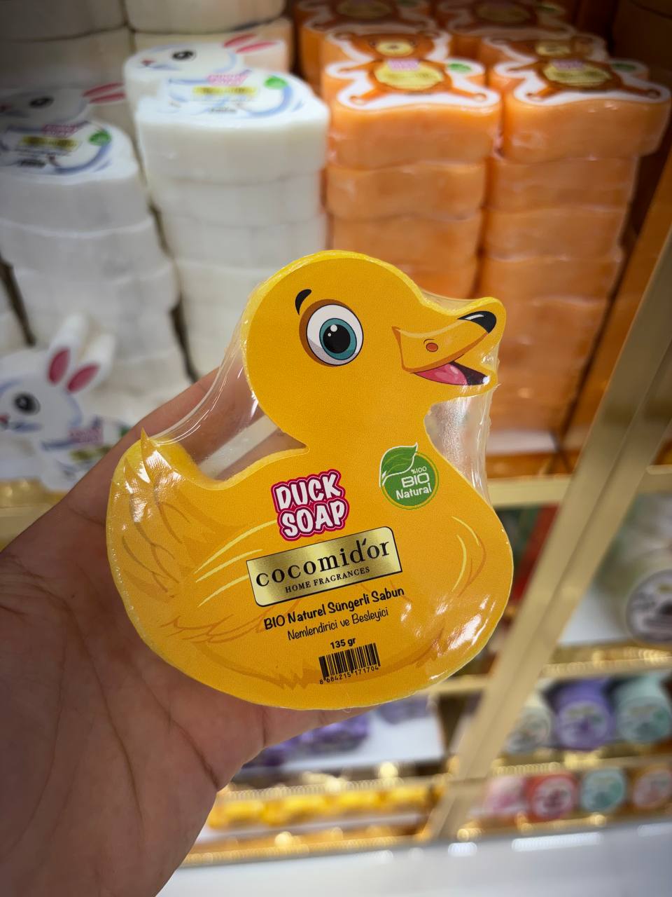 Süngerli Çocuk Sabunu Ördek