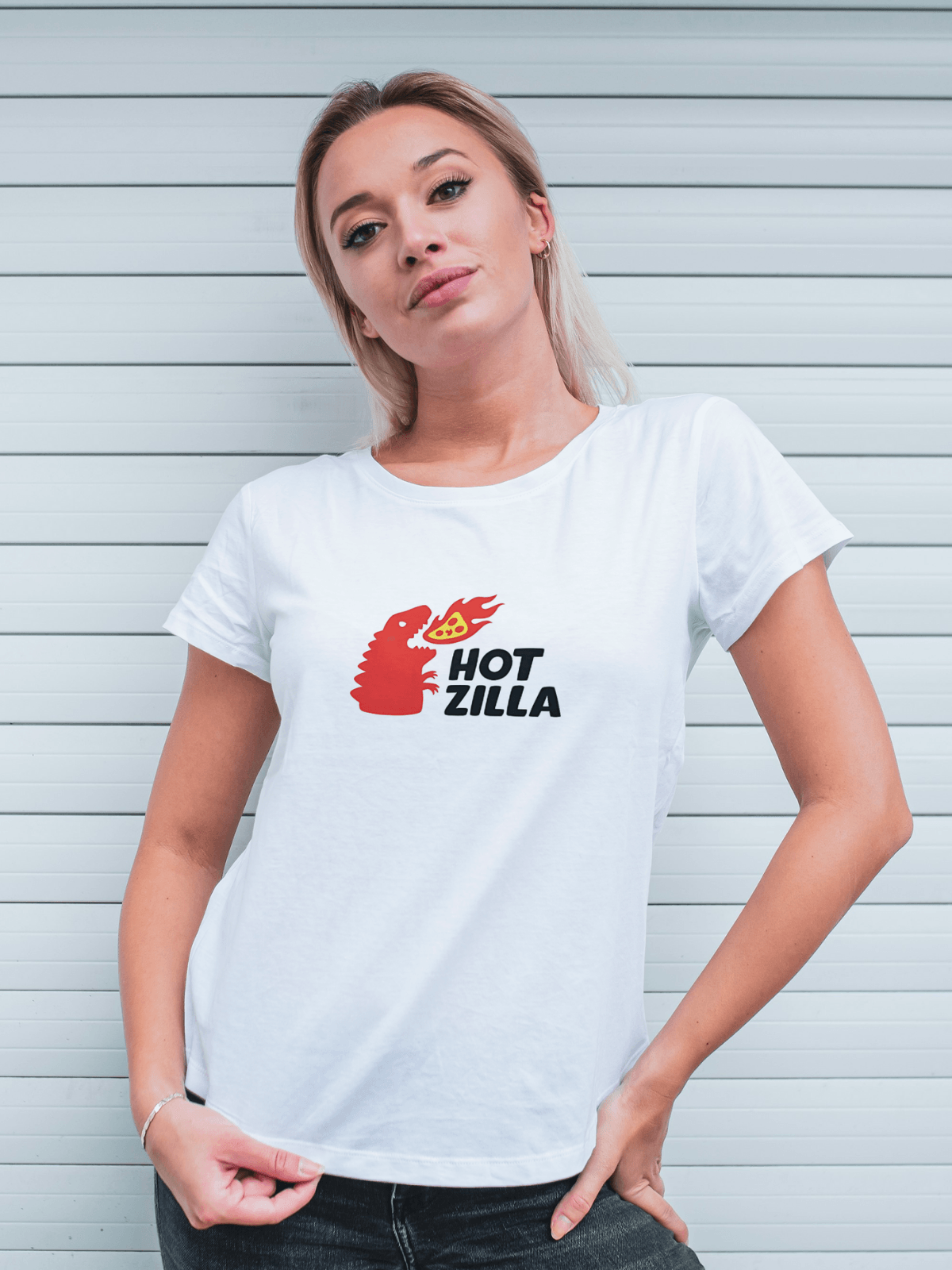 Hotzilla baskılı tshirt byanatoli