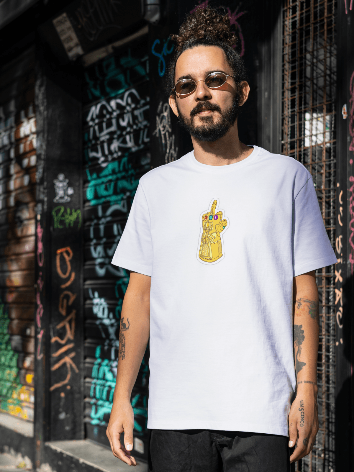 Infinity Gunlet baskılı tshirt byanatoli