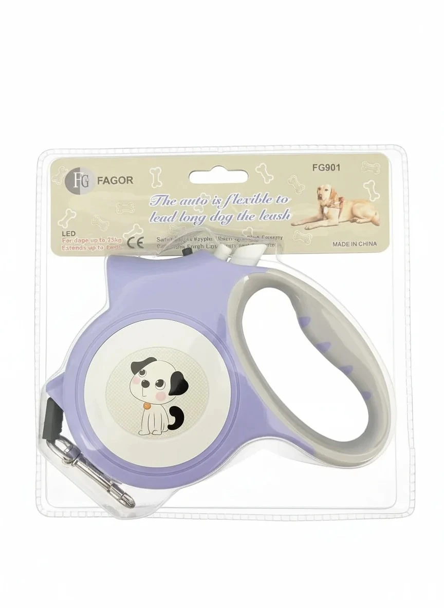 5 Metre Işıklı Tasma Köpek Gezdirme Tasması