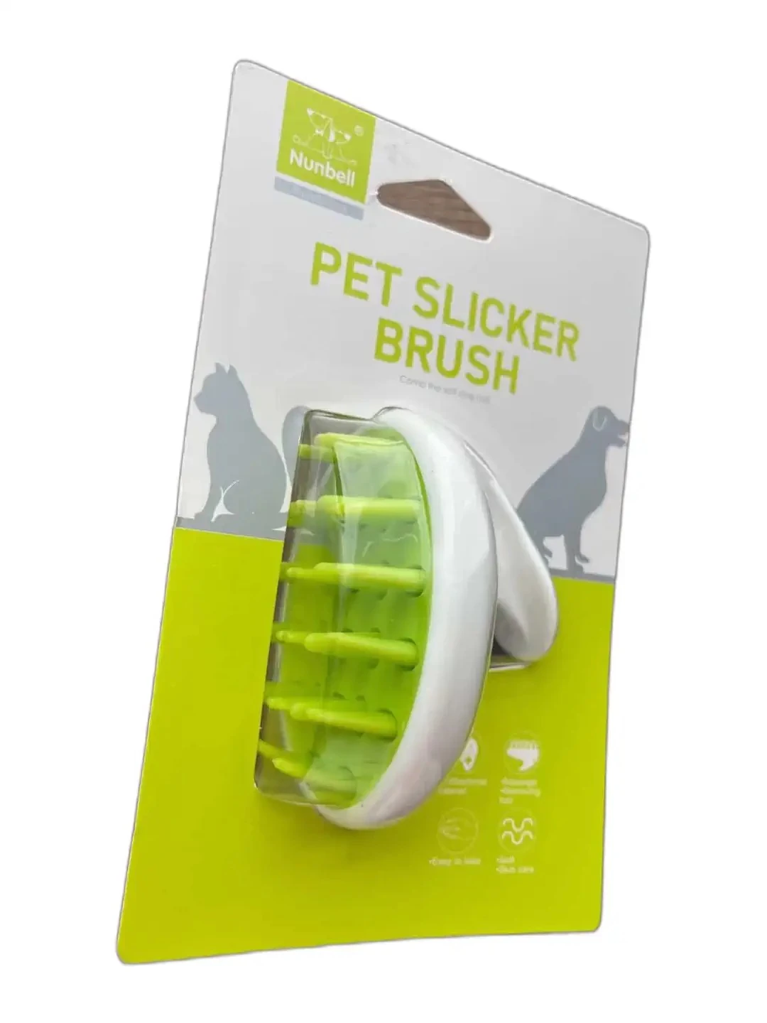 Nunbell Kedi Köpek Masaj ve Yıkama Fırçası