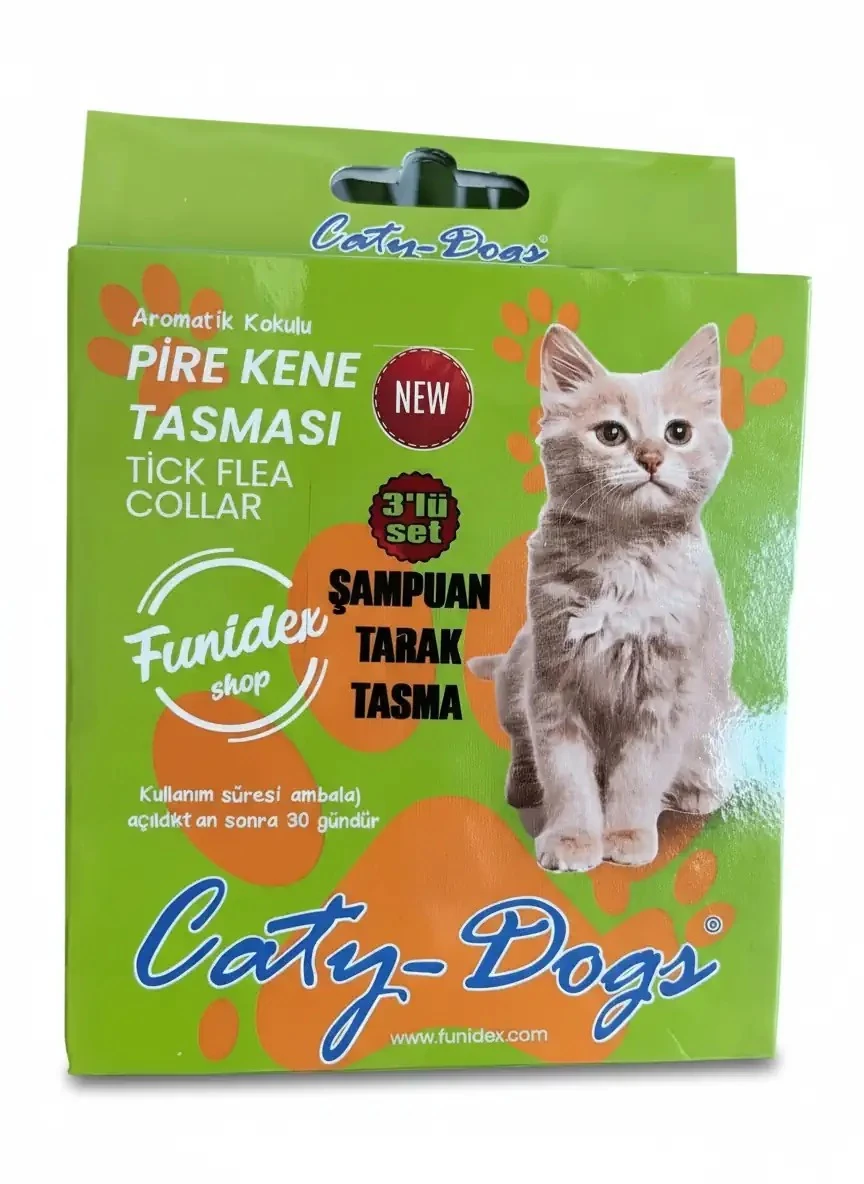 Kedi Pire Bakımı Seti