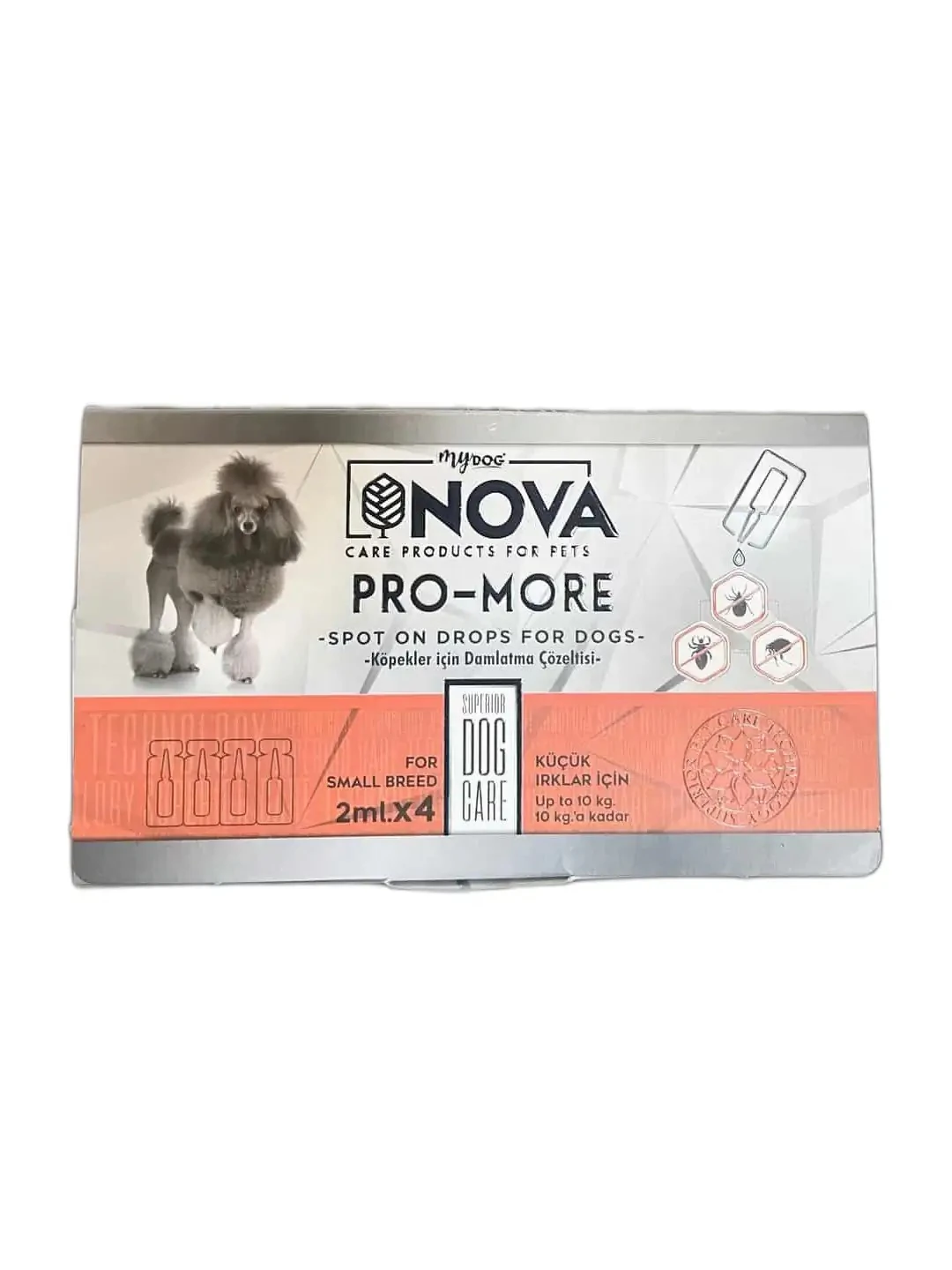 My Dog Nova Köpekler İçin Damlatma Çözeltisi 2mlx4