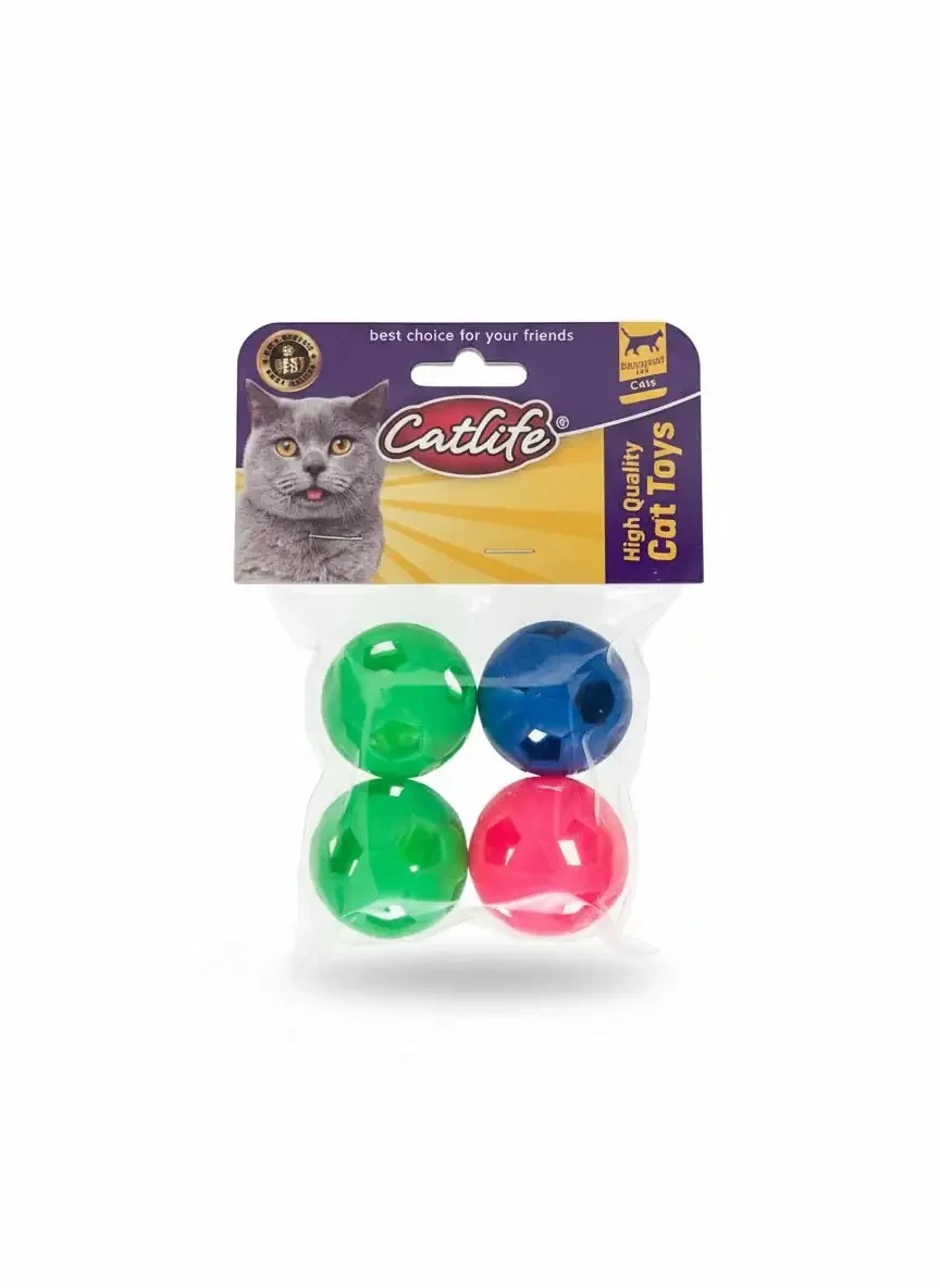 4'lü paket Zilli Kedi Oyuncağı