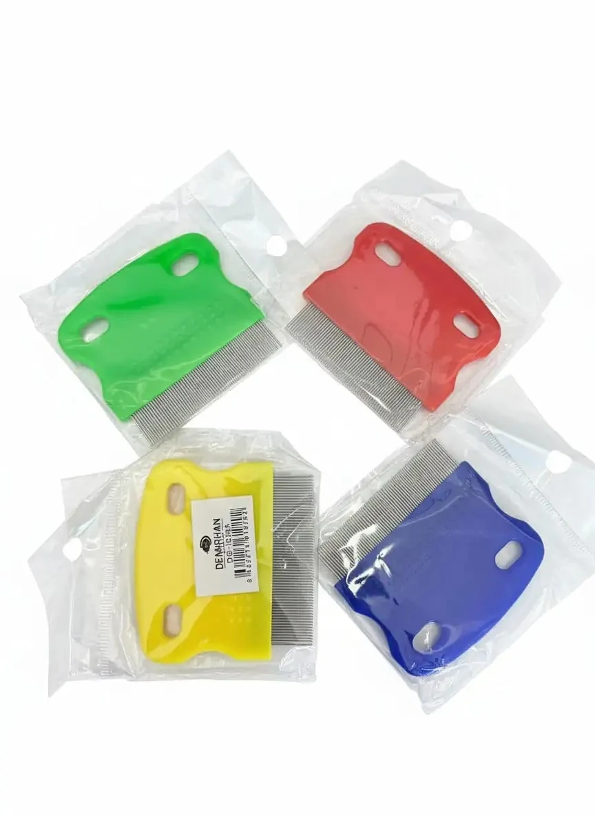 Kısa Uçlu Kedi Köpek Pire Tarağı (Rastgele Renk gönderilir)