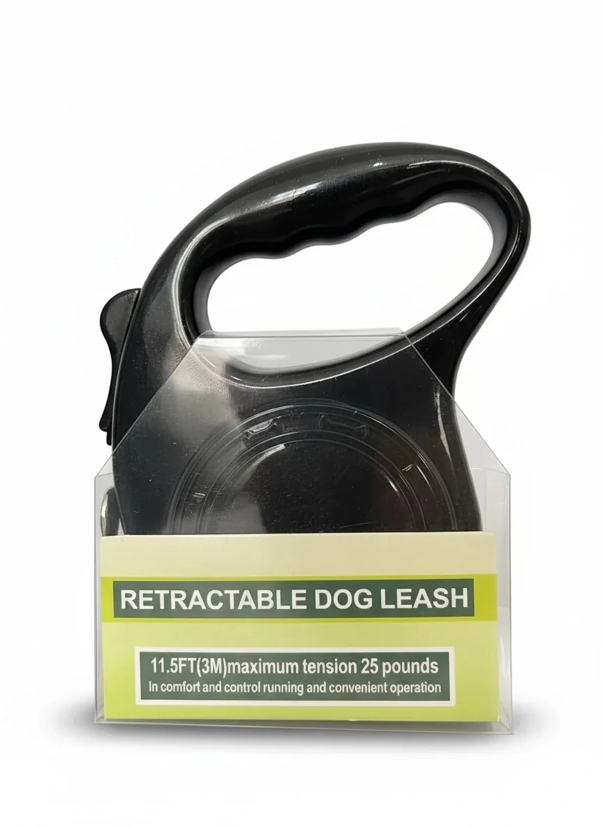 Köpek Gezdirme Tasması Klasik 3 Metre Siyah