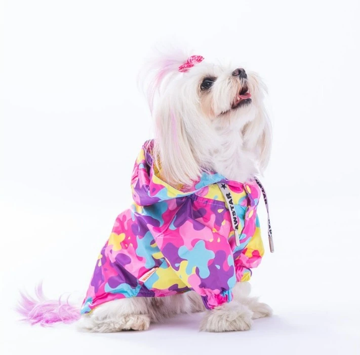 Pawstar Camouflage Yağmurluk