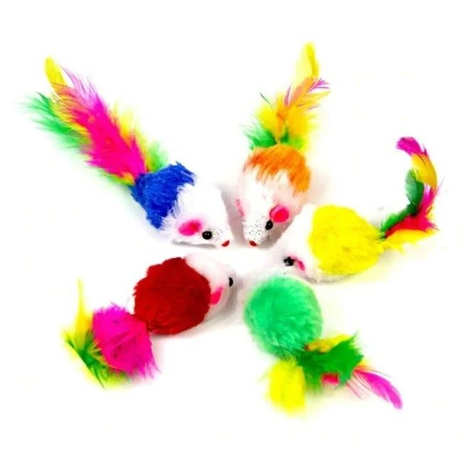 Sevimli Minik Fare Kedi Oyuncağı