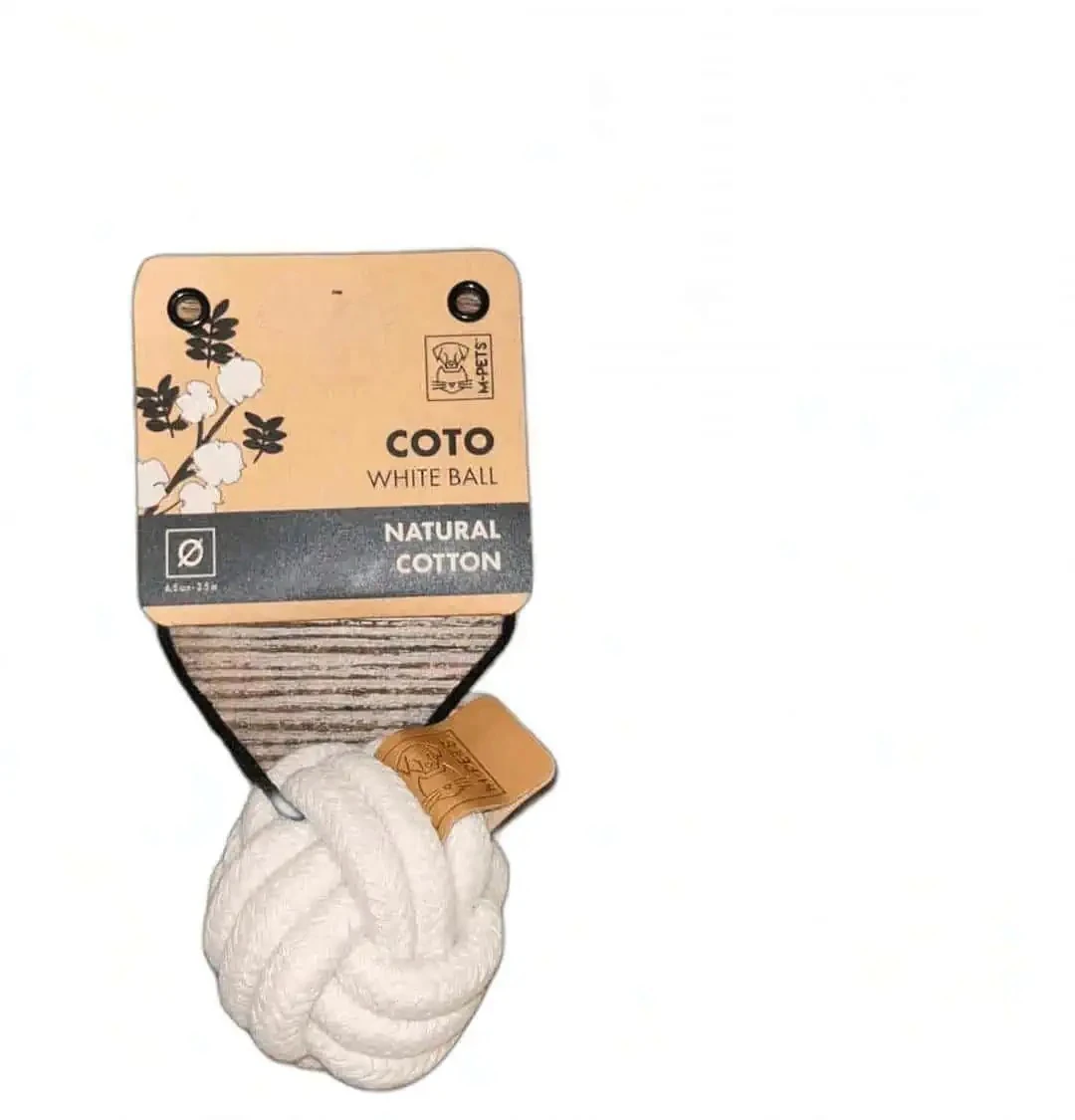 Köpek Örgü Top Oyuncak 6.5cm