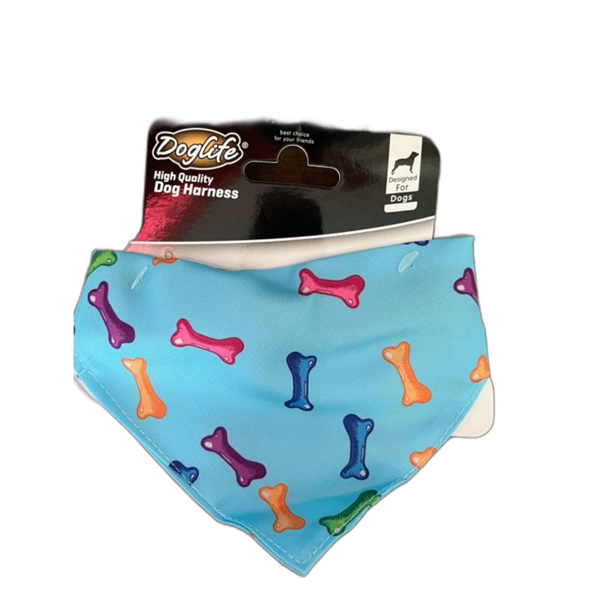 Kemik Desenli Köpek Fuları