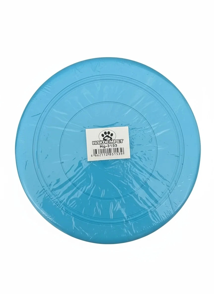 Köpek Oyuncağı Frizbi Silikon Mavi