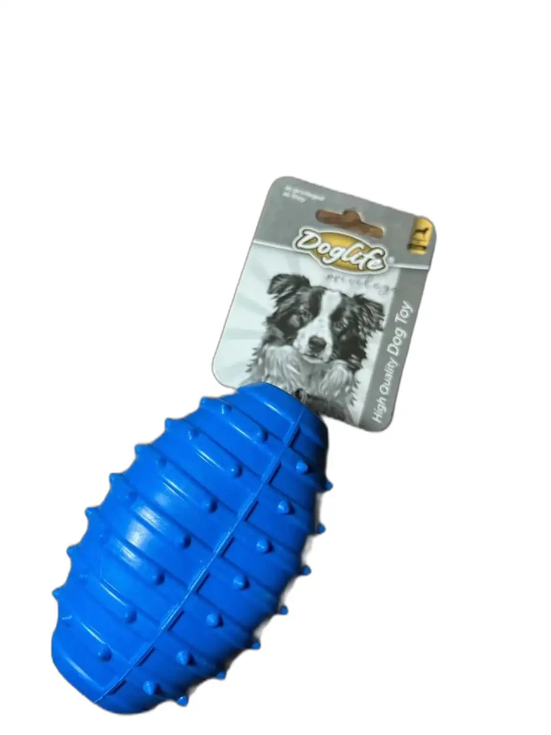 Köpek Oyuncağı KAUÇUK Zilli Rugby