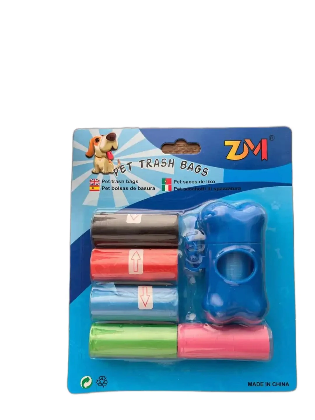 Köpek Dışkı Toplama Torbası 5+1