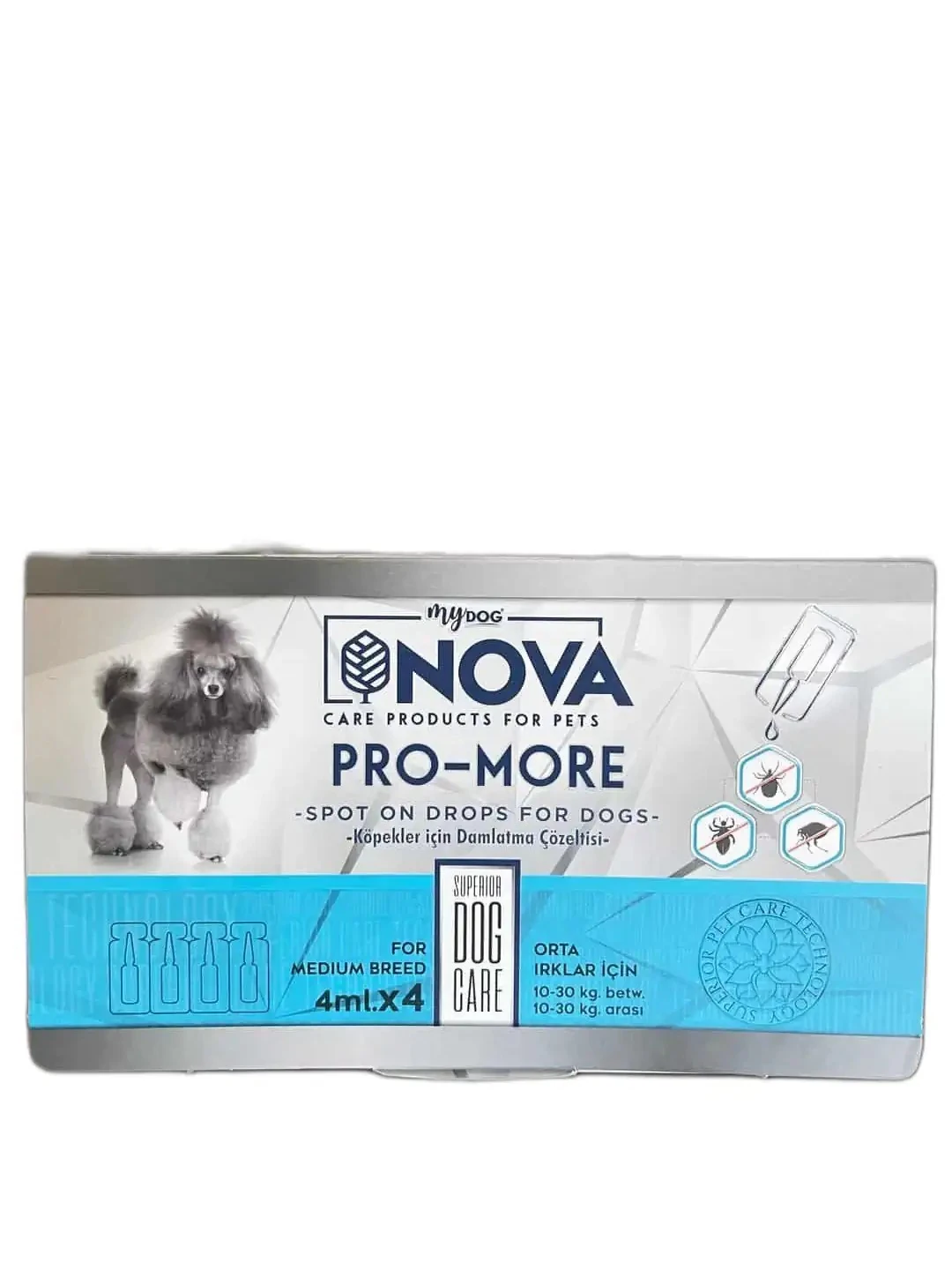 My Dog Nova Köpekler İçin Damlatma Çözeltisi 4mlx4