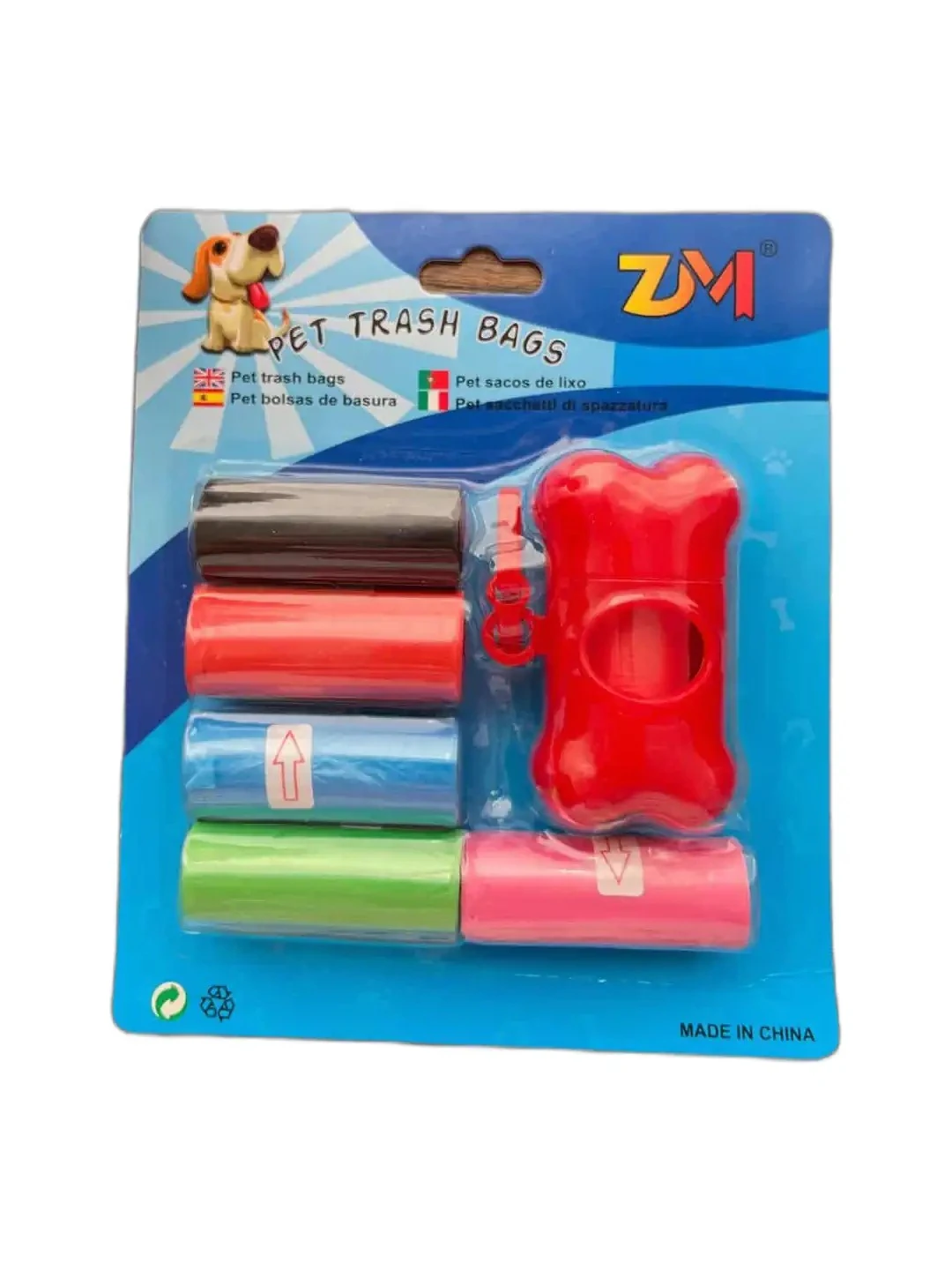 Köpek Dışkı Toplama Torbası 5+1