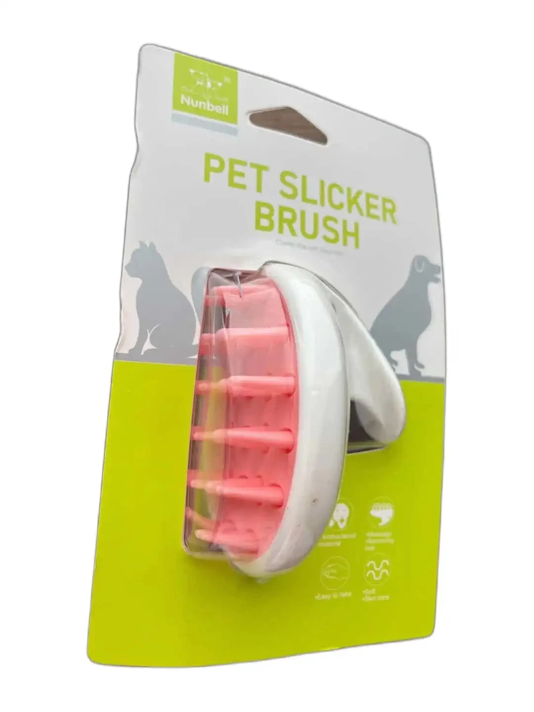 Nunbell Kedi Köpek Masaj ve Yıkama Fırçası