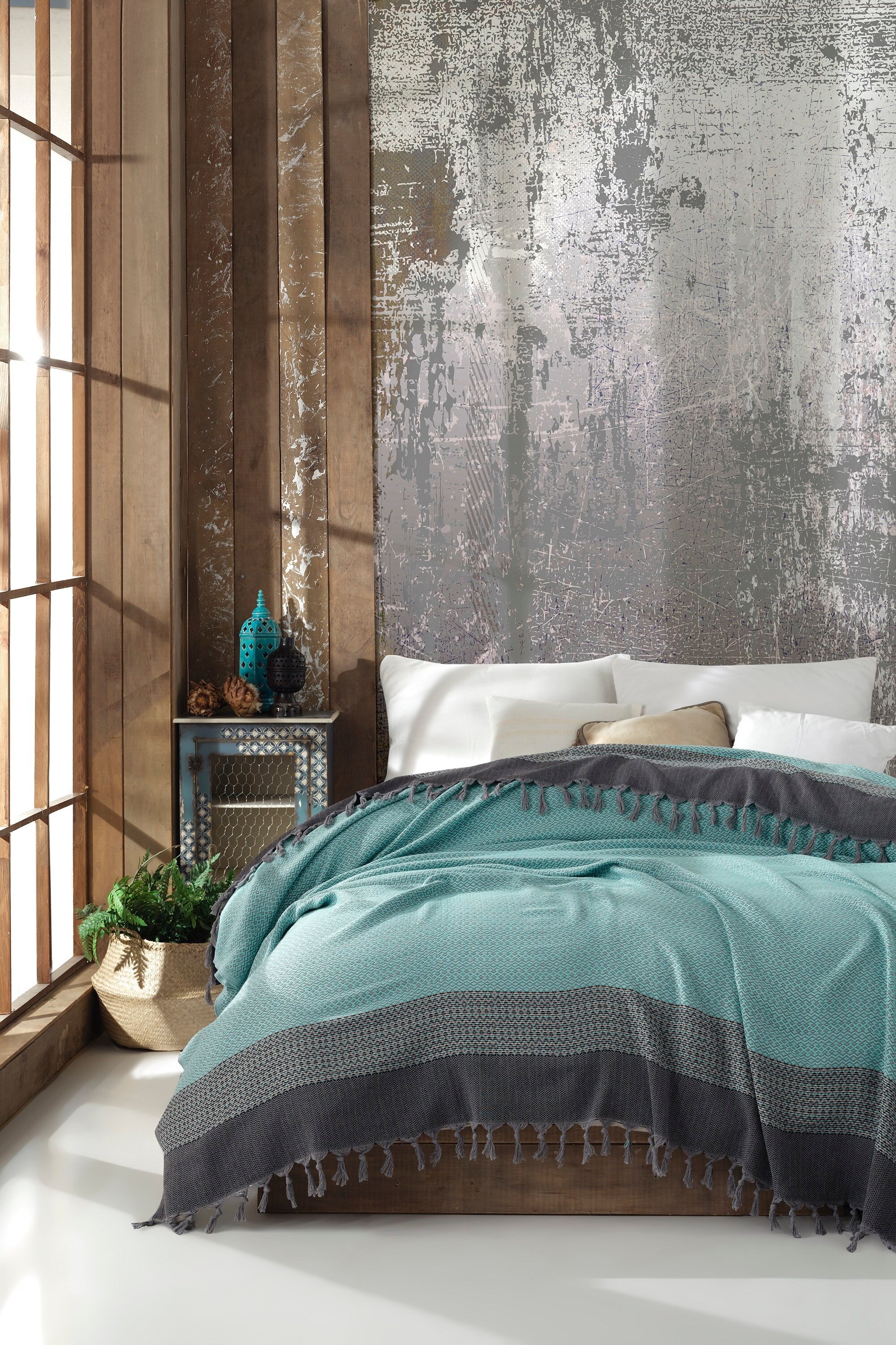 Artemis | %100 Pamuk Pike - Mint