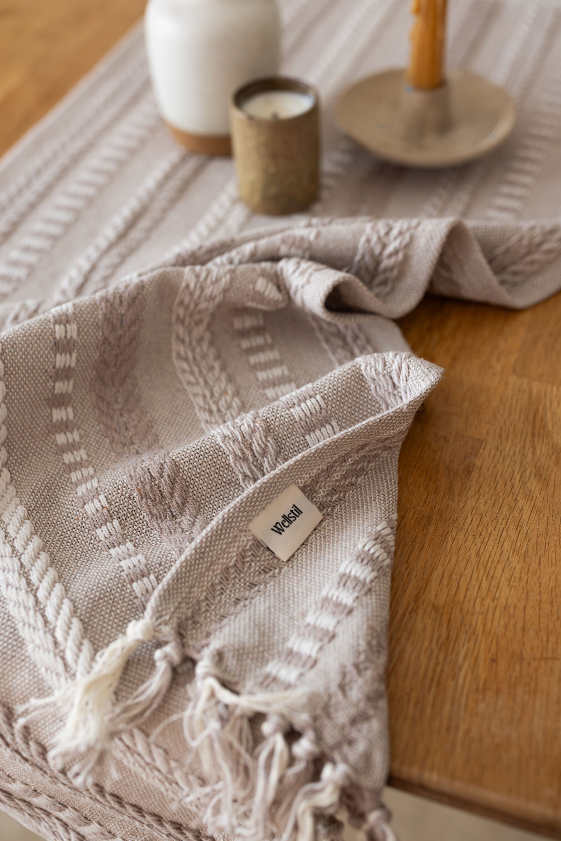 Neula | %100 Pamuk Örme Runner 40 X 110 Cm
