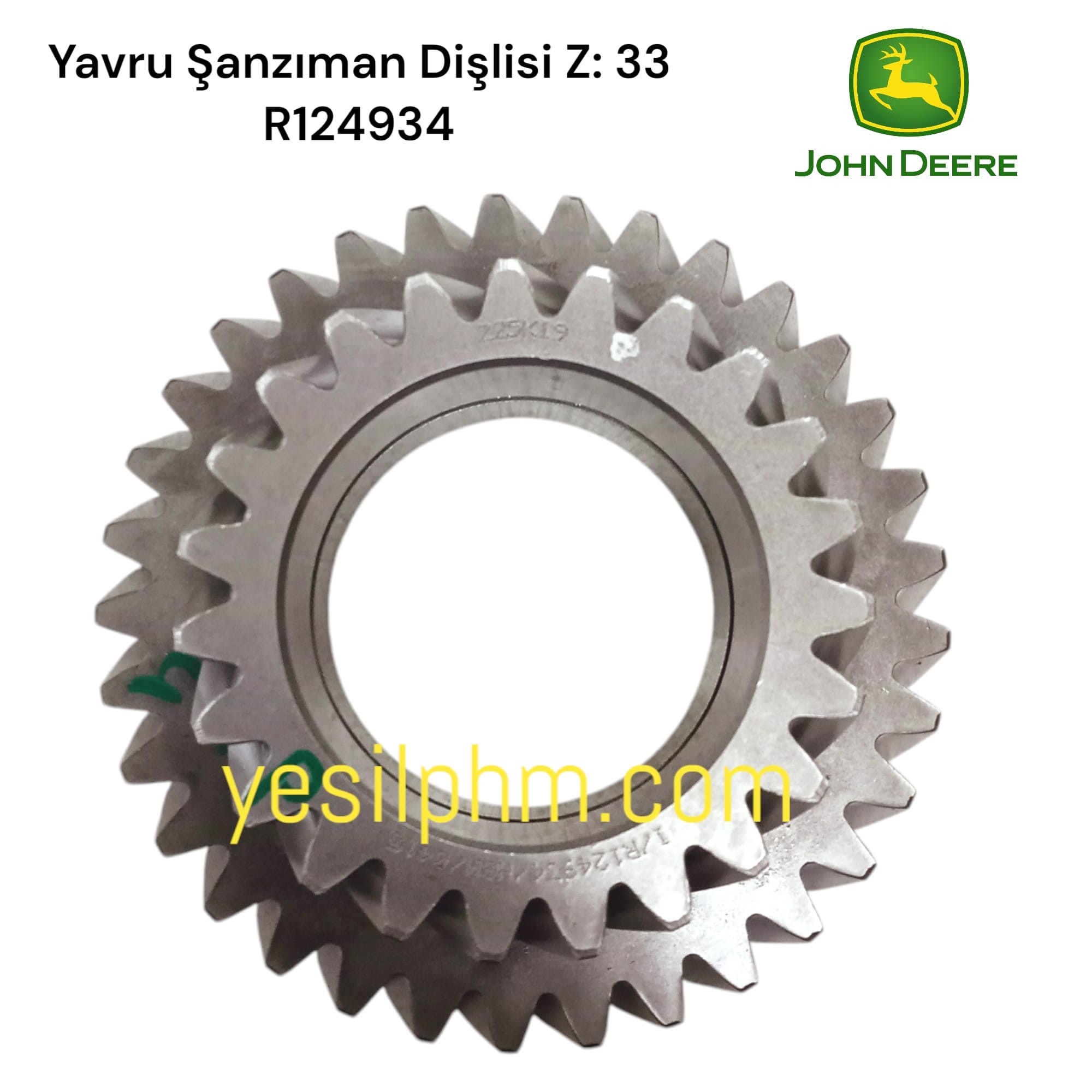 YAVRU ŞANZIMAN DİŞLİSİ Z: 33 - R124934