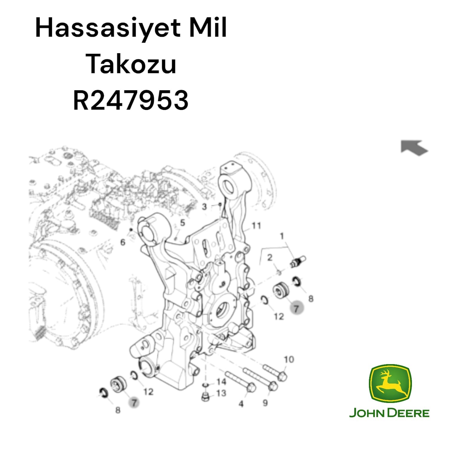 HASSASİYET MİL TAKOZU - R243957