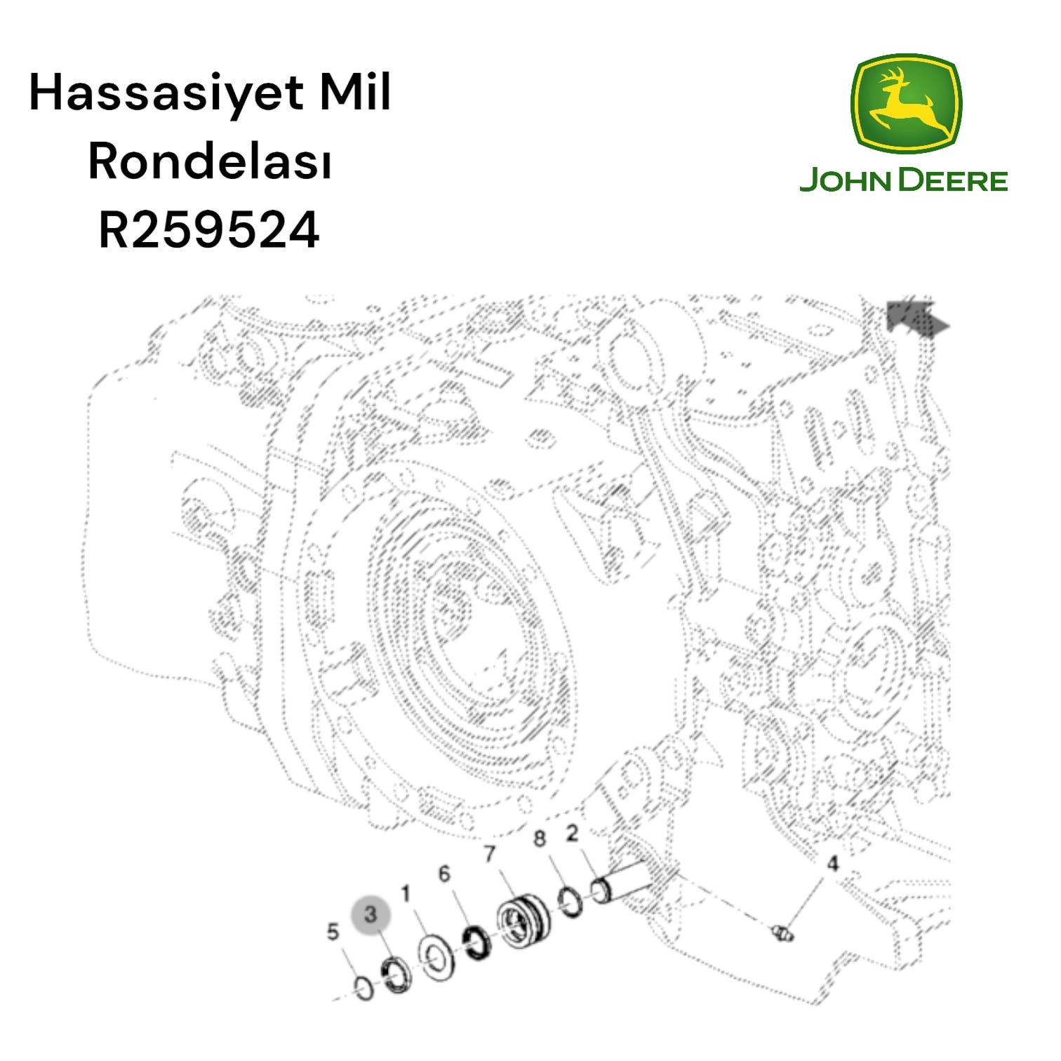 HASSASİYET MİL RONDELASI - R259524