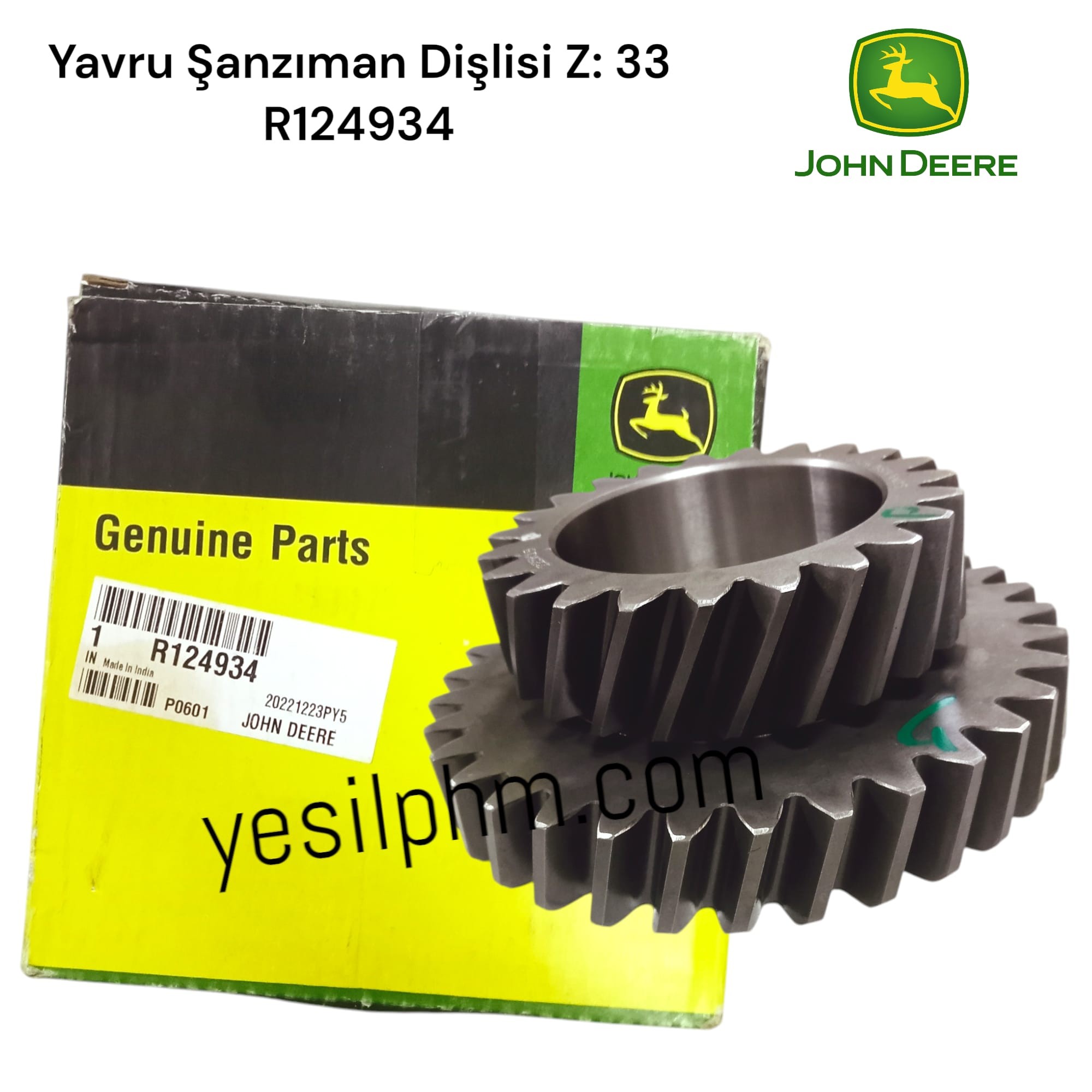 YAVRU ŞANZIMAN DİŞLİSİ Z: 33 - R124934