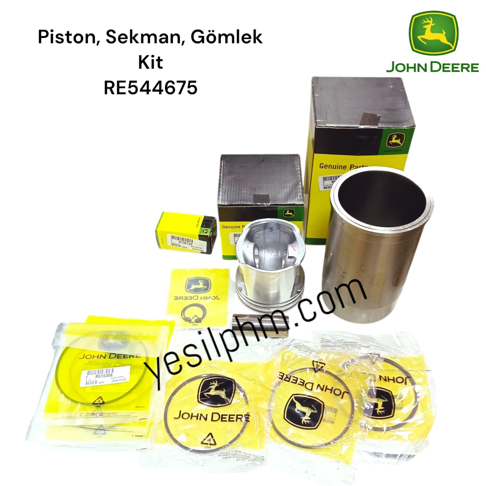 PİSTON, SEKMAN, GÖMLEK KIT - RE544675