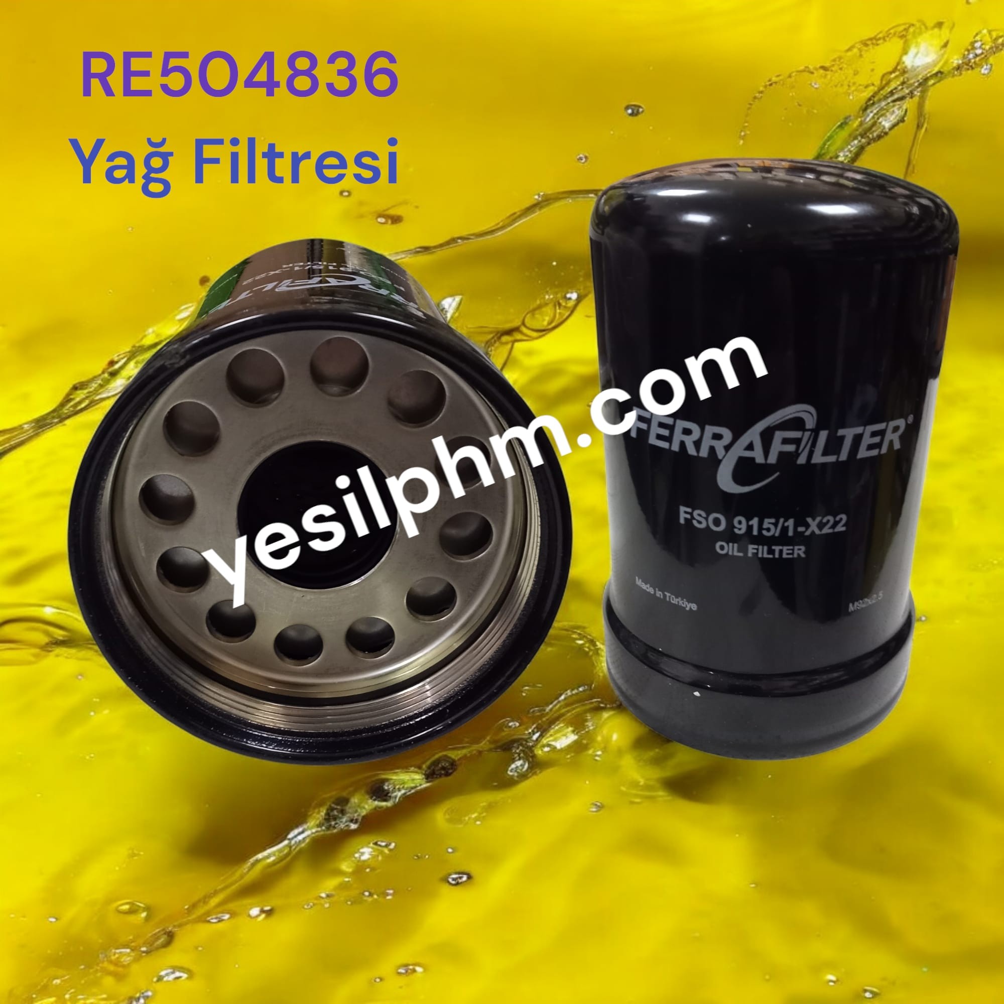 YAĞ FİLTRESİ (FERRAFILTER) - RE504836Y