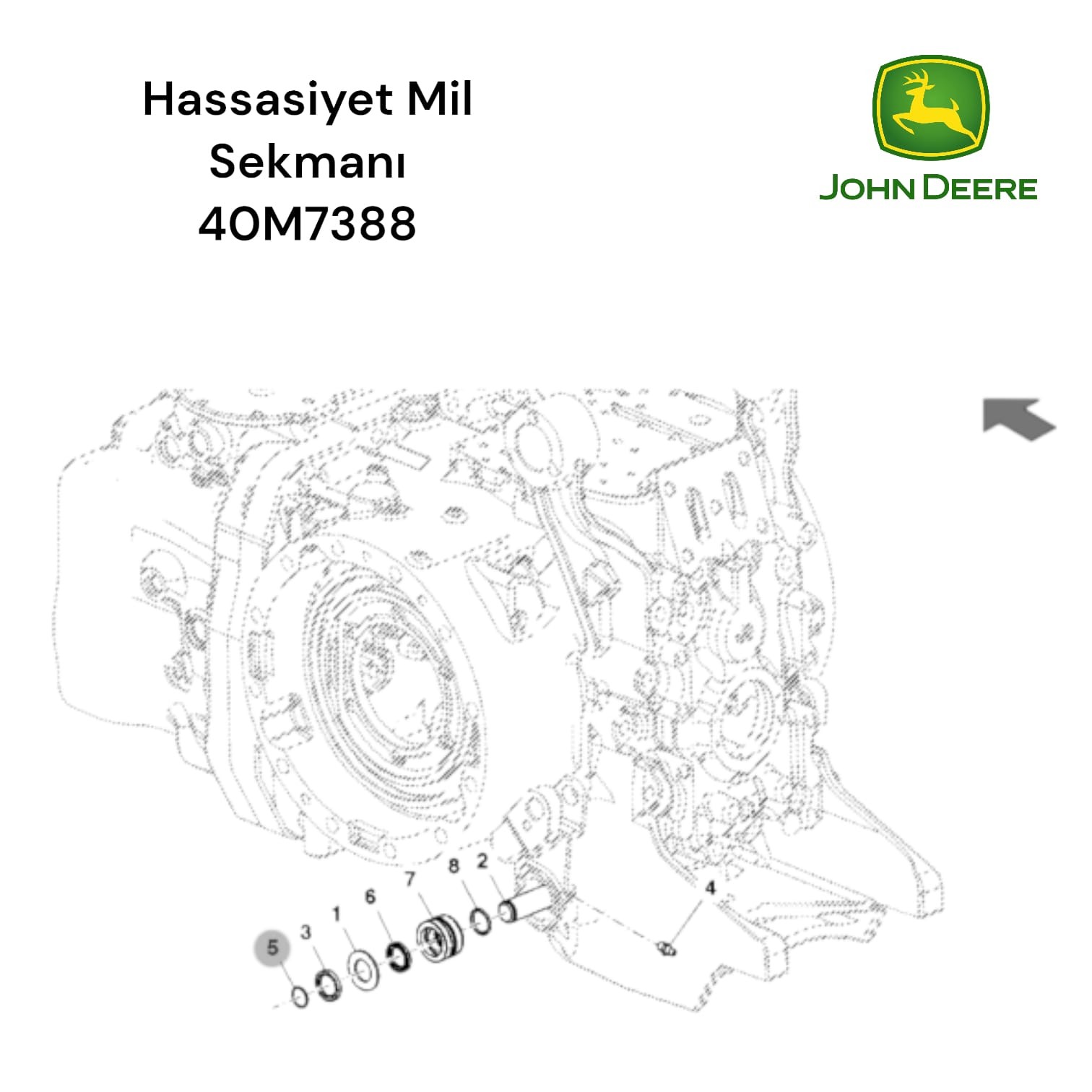 HASSASİYET MİL SEKMANI - 40M7388